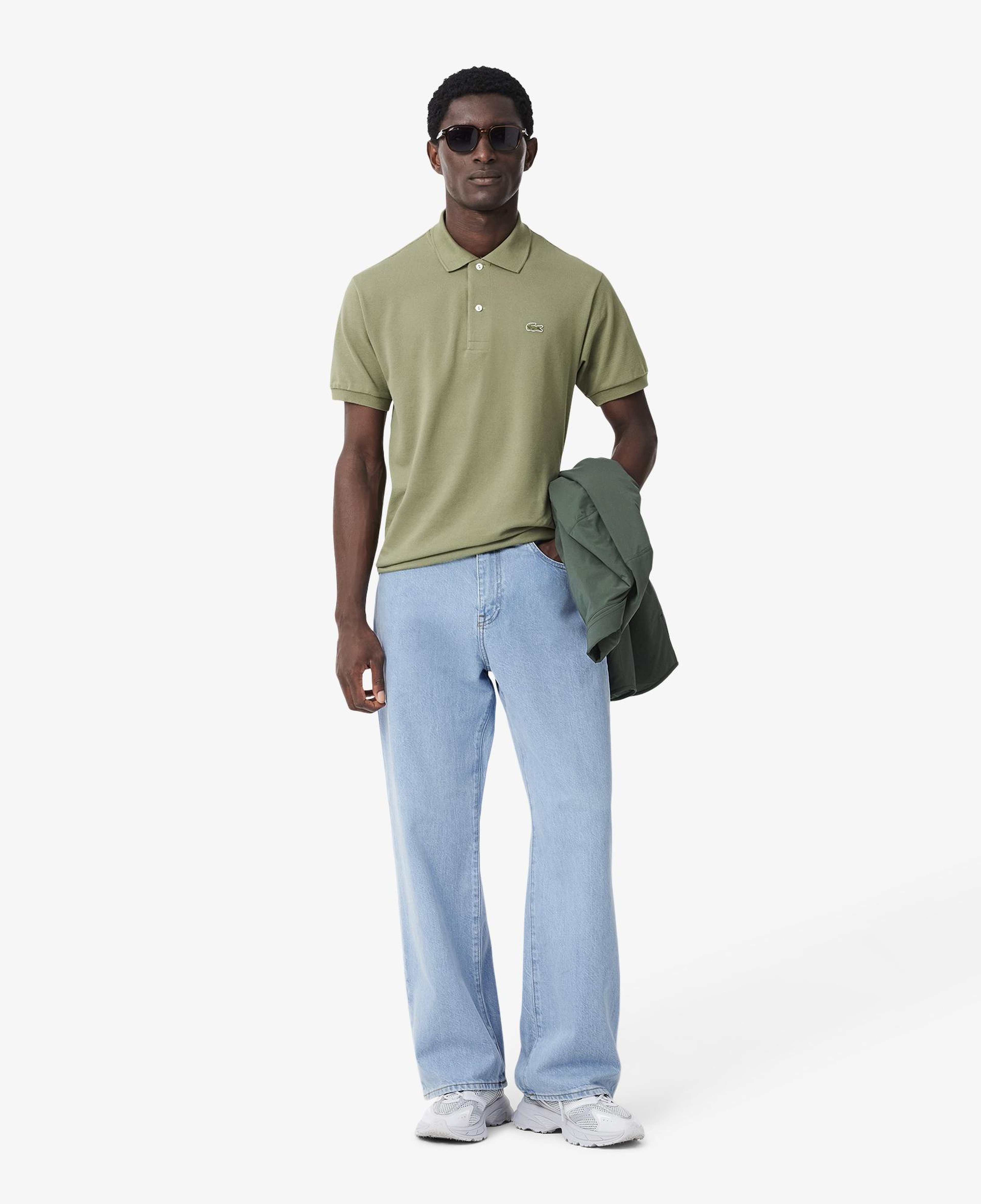 Erkek Loose Fit Denim Açık Mavi Pantolon
