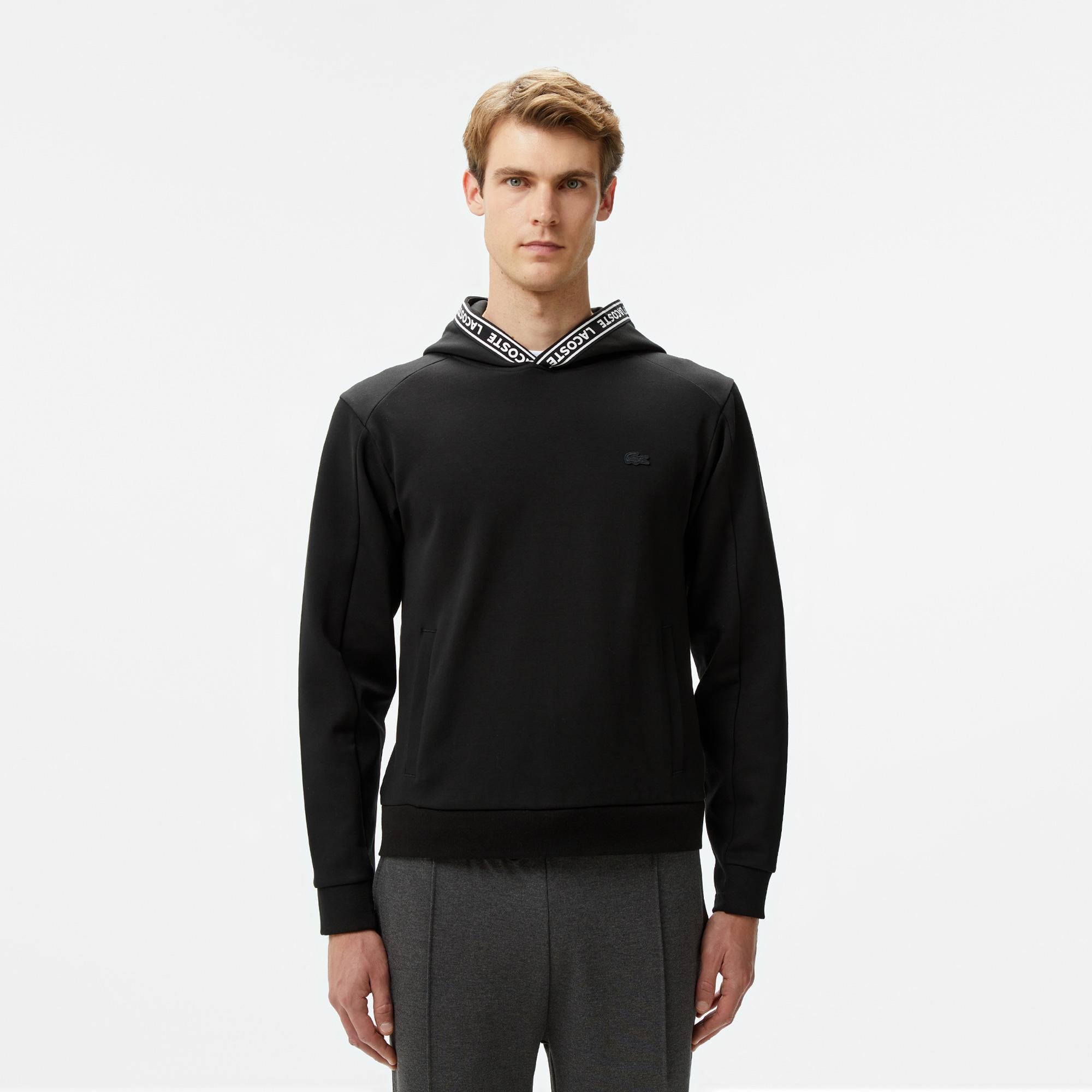 Lacoste Erkek Siyah Sweatshirt
