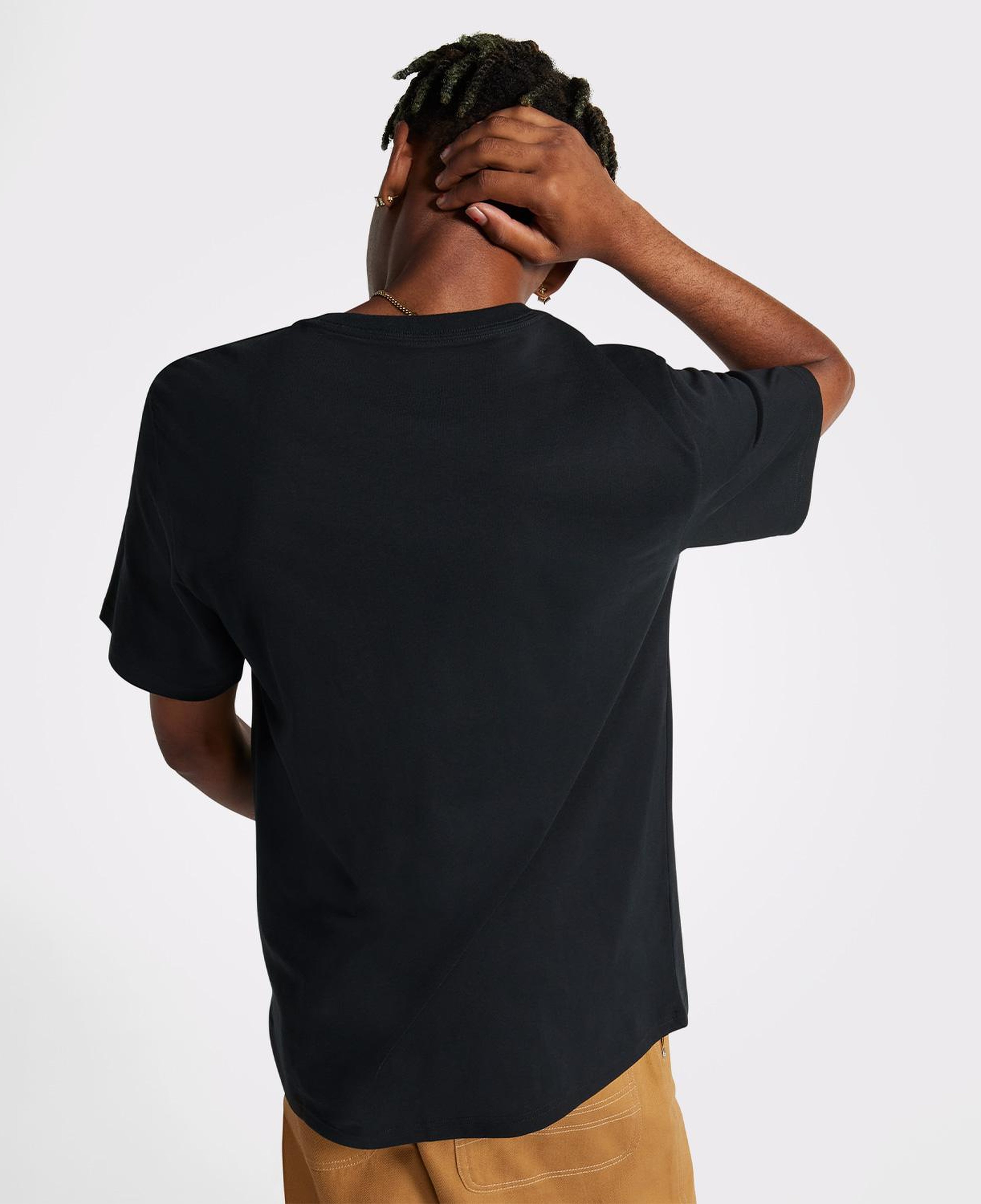 Converse Star Chevron Camo Erkek Siyah T-Shirt