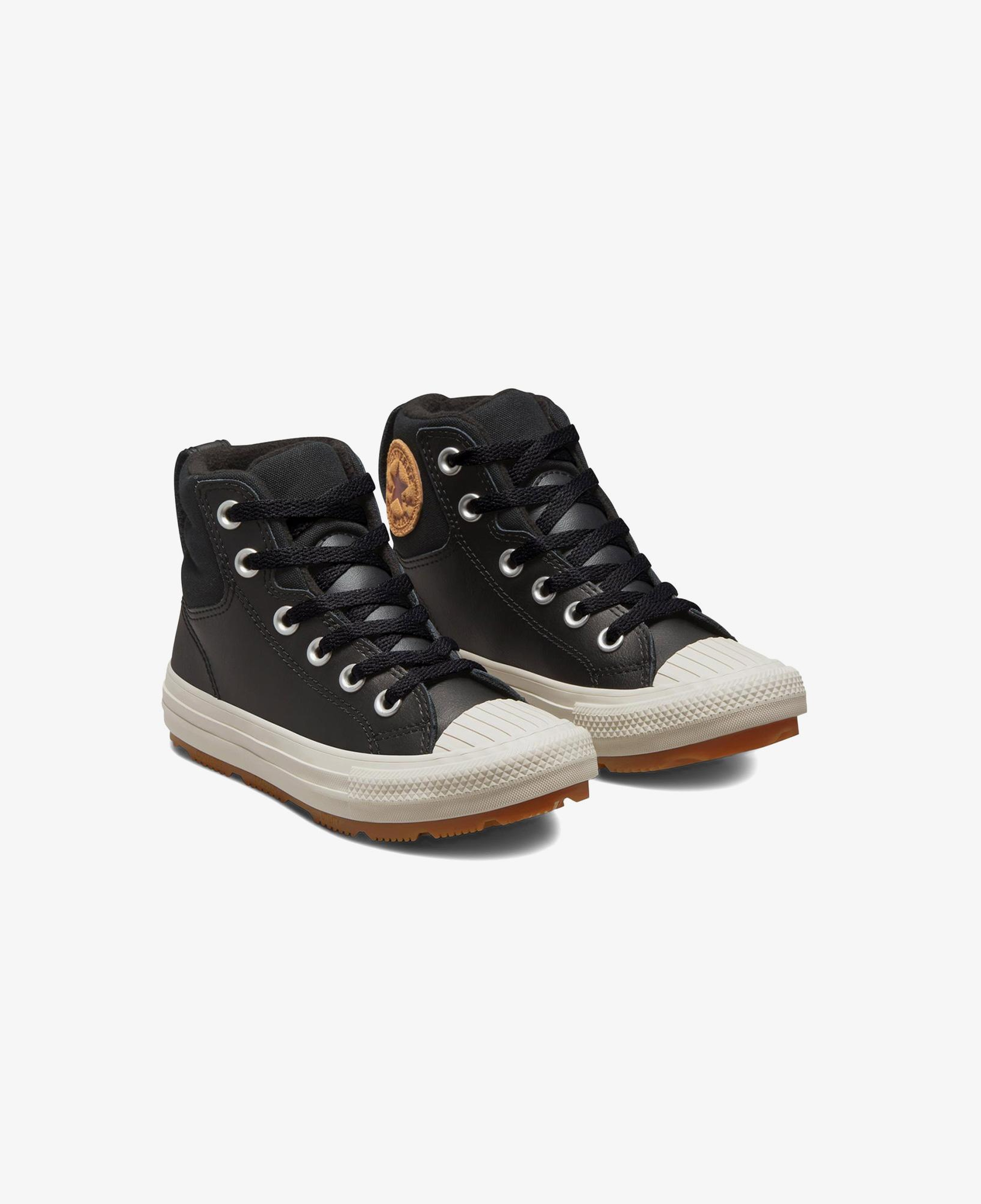 Converse Chuck Taylor All Star Berkshire Çocuk Siyah Deri Bot