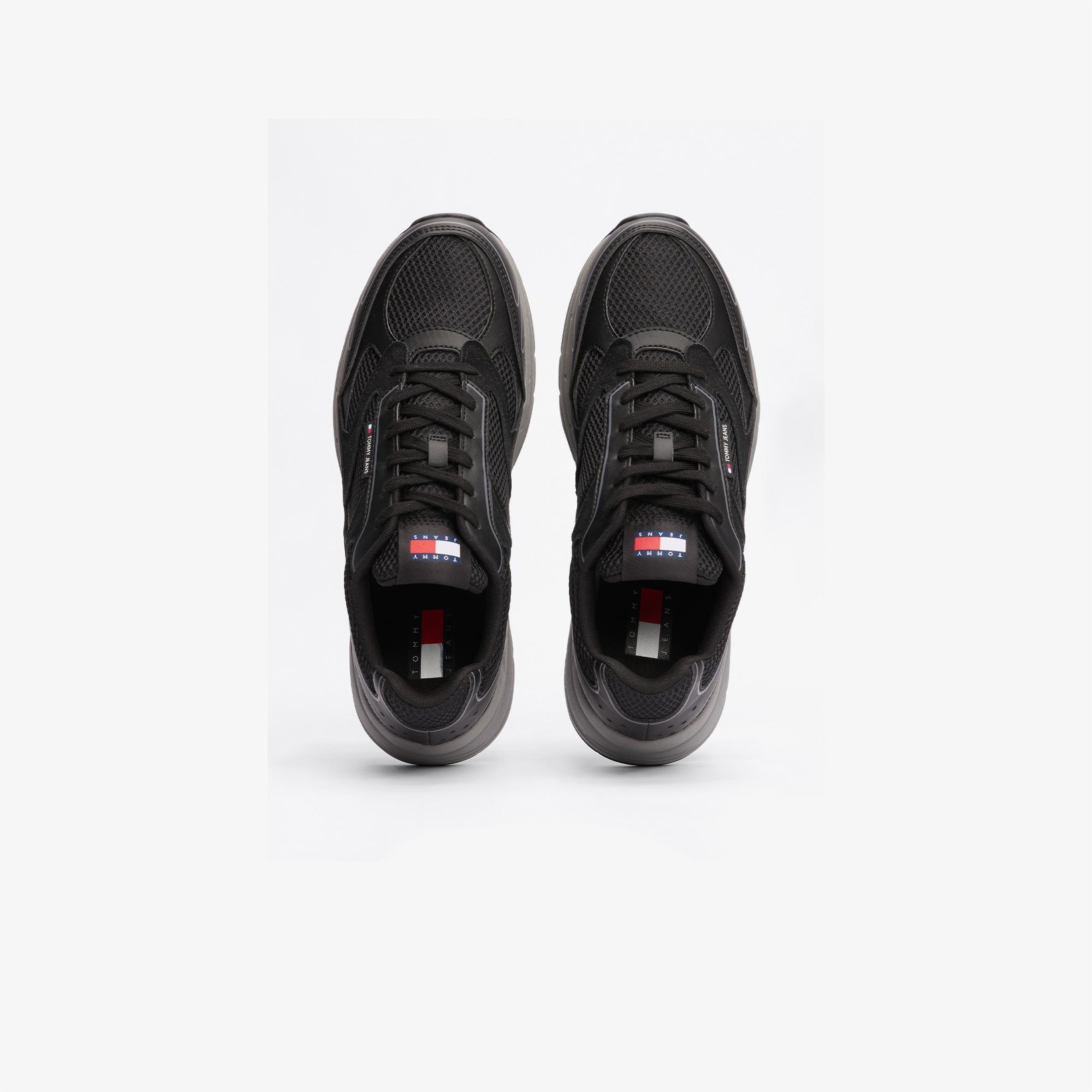Tommy Hilfiger The Coney Erkek Siyah Spor Ayakkabı