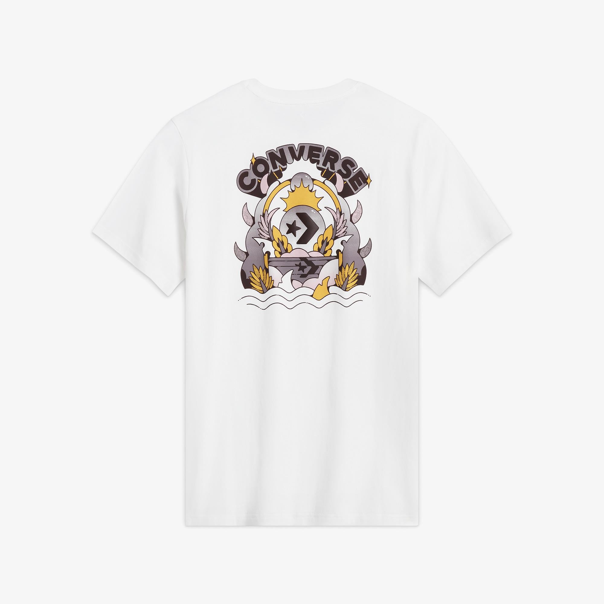 Converse Desert Sunset Erkek Beyaz T-Shirt