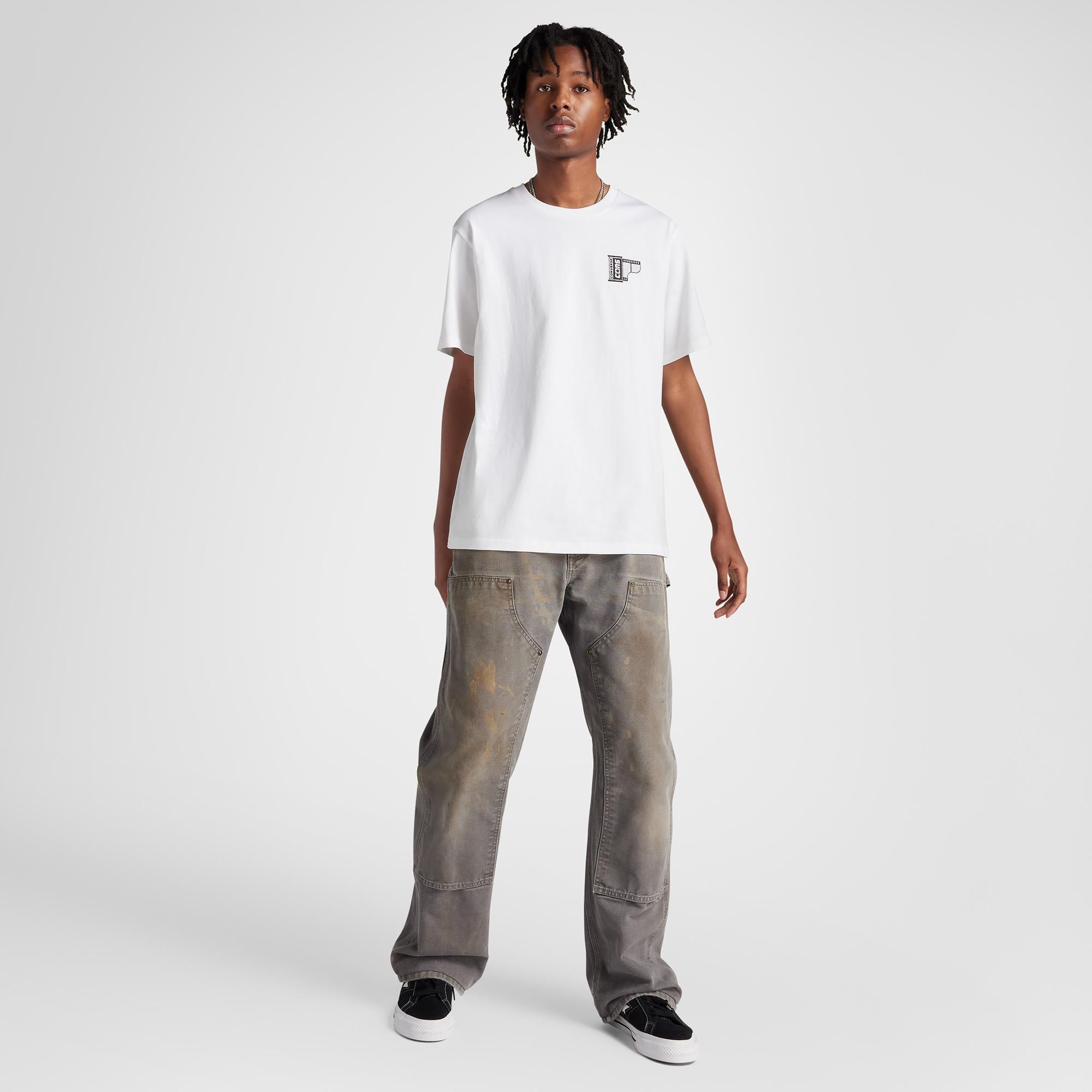 Converse Erkek Beyaz T-Shirt