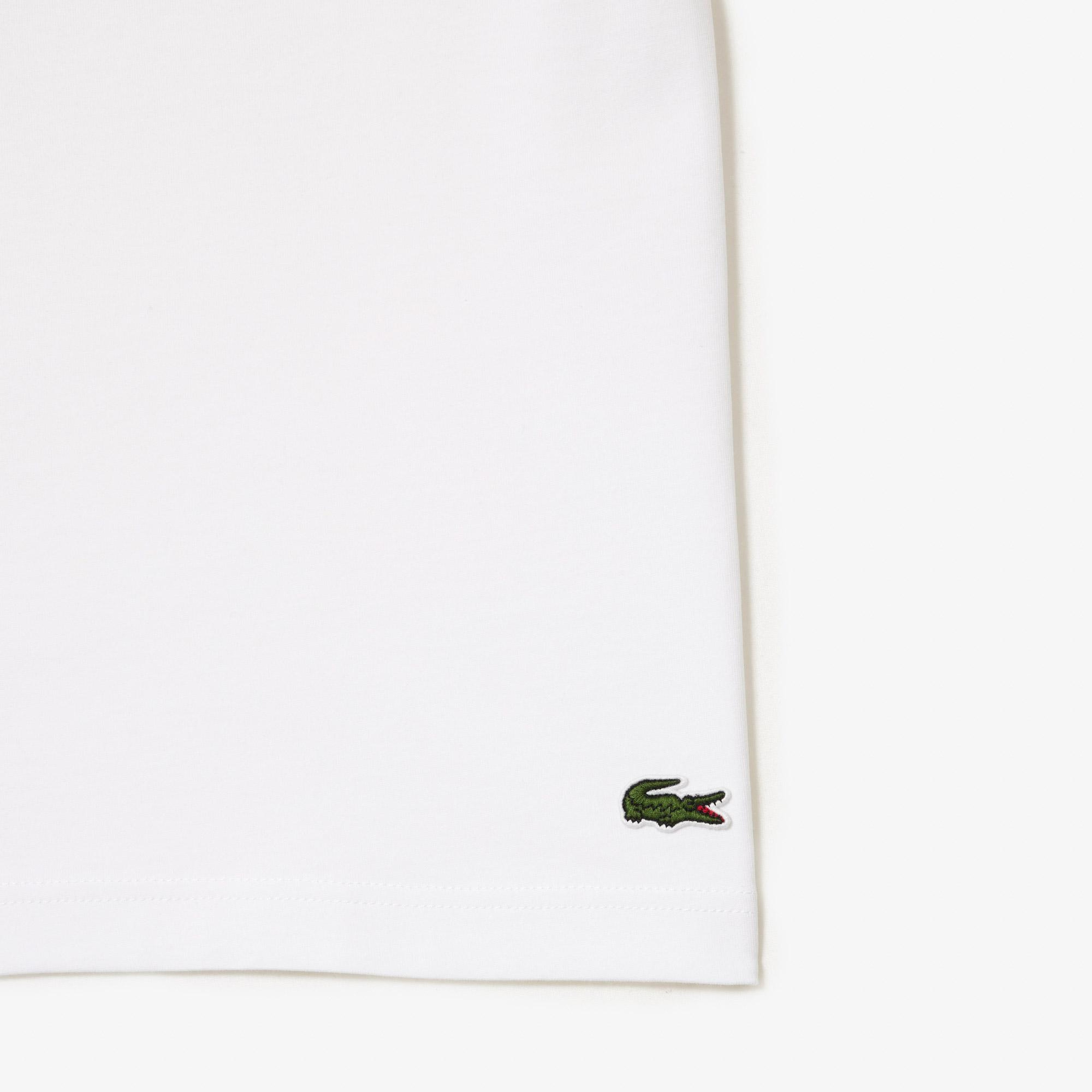 Lacoste Regular Fit Unisex Beyaz T-Shirt