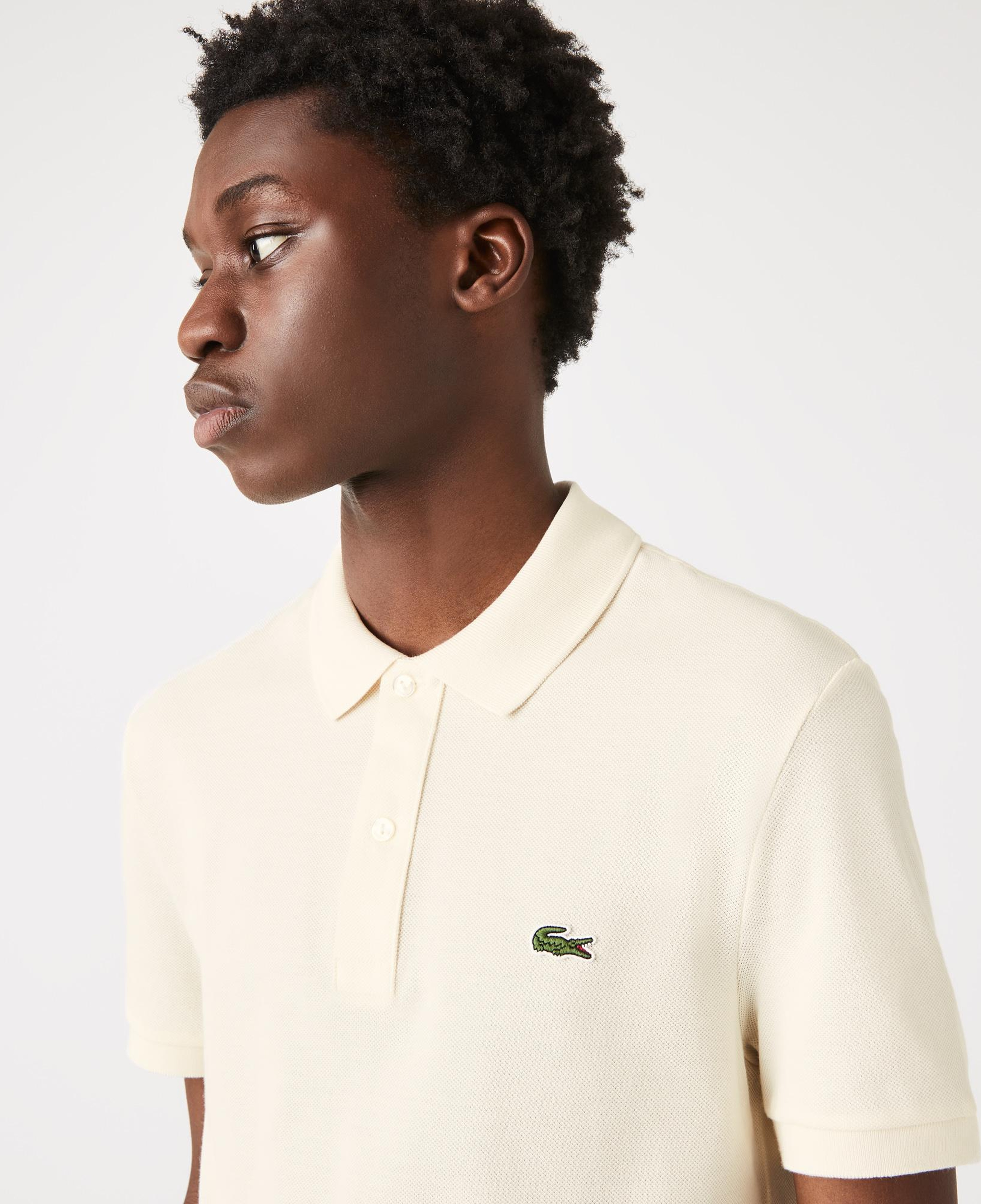 L.12.12 Erkek Slim Fit Bej Polo