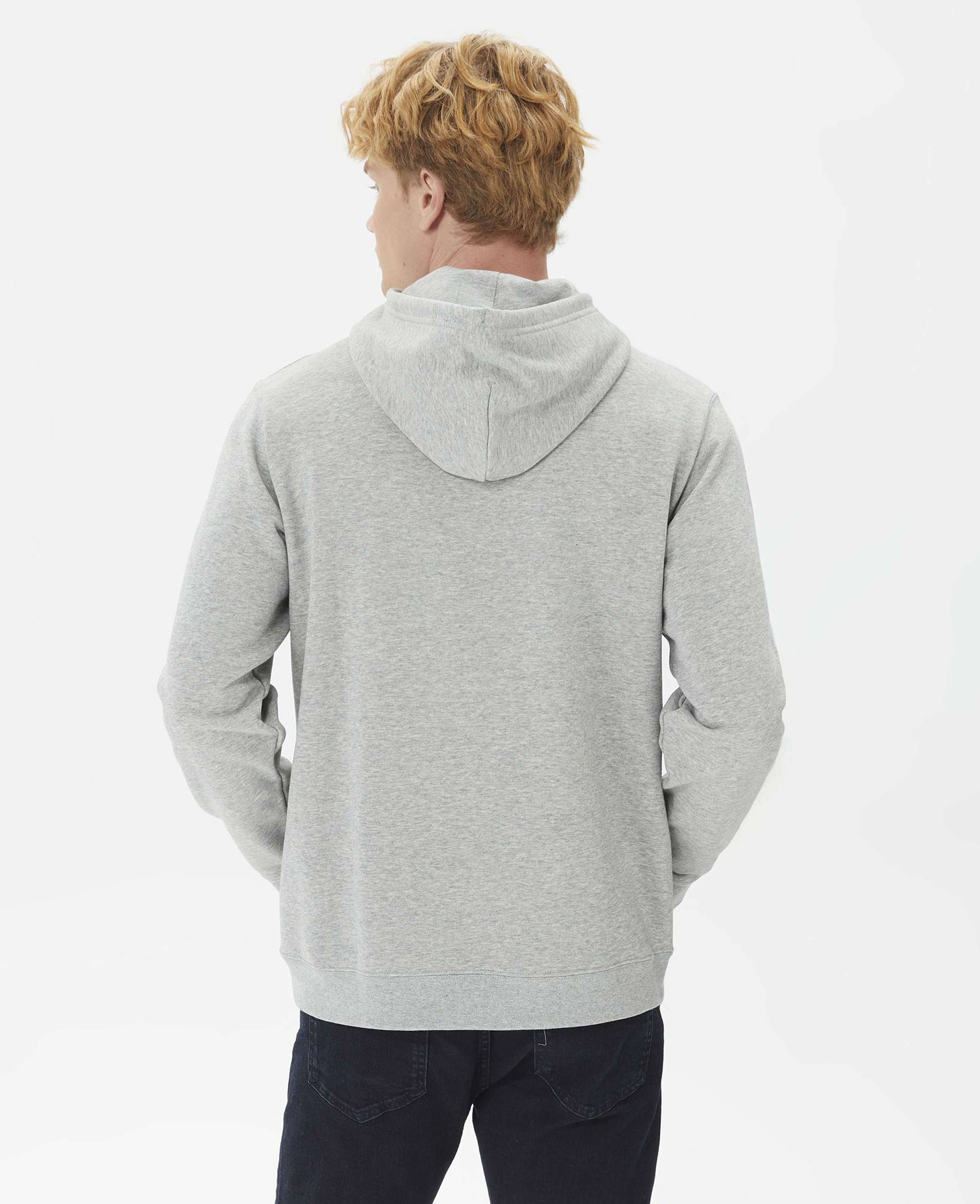 Converse Go-To Embroidered Star Chevron Unisex Gri Hoodie