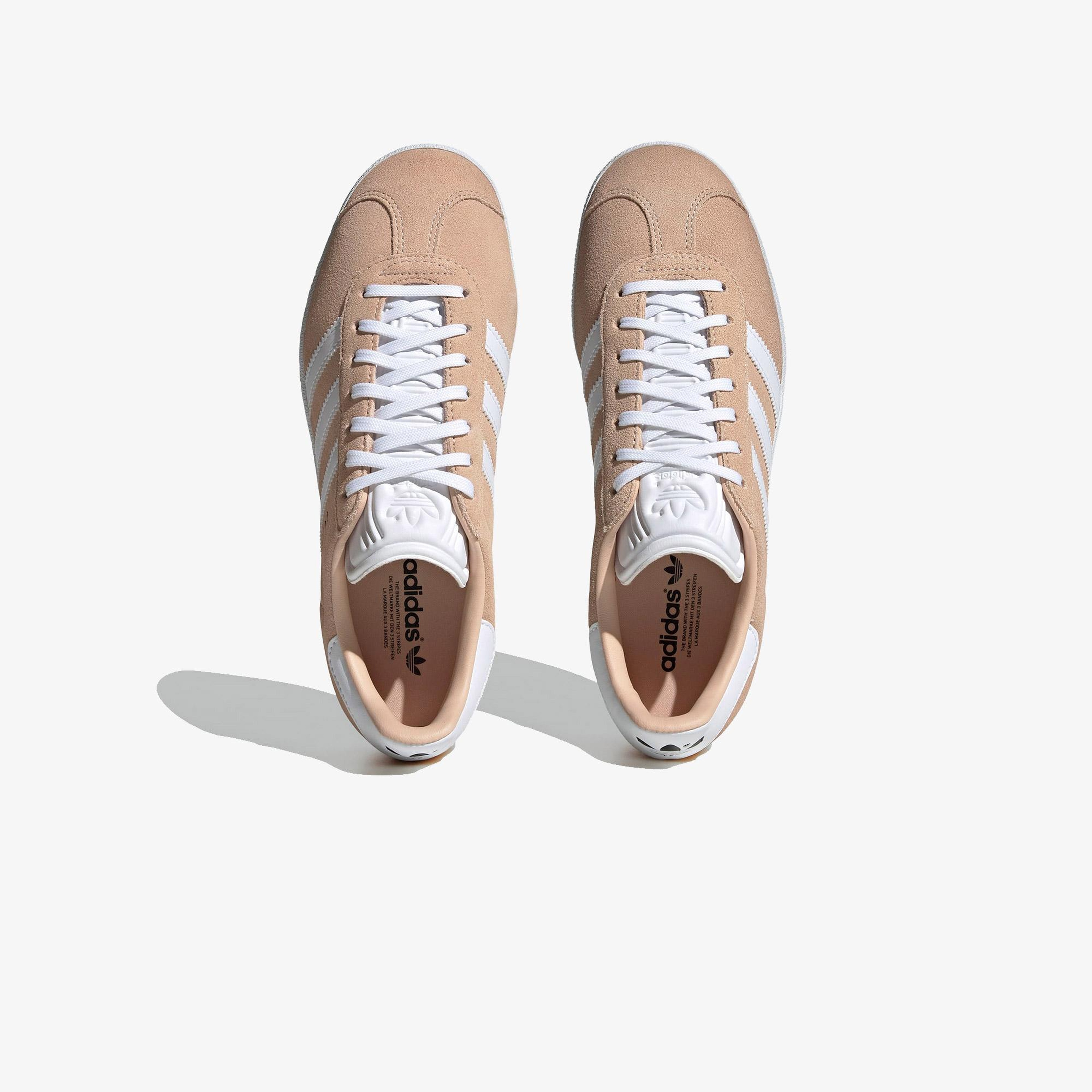 adidas Originals Gazelle Kadın Bej Spor Ayakkabı