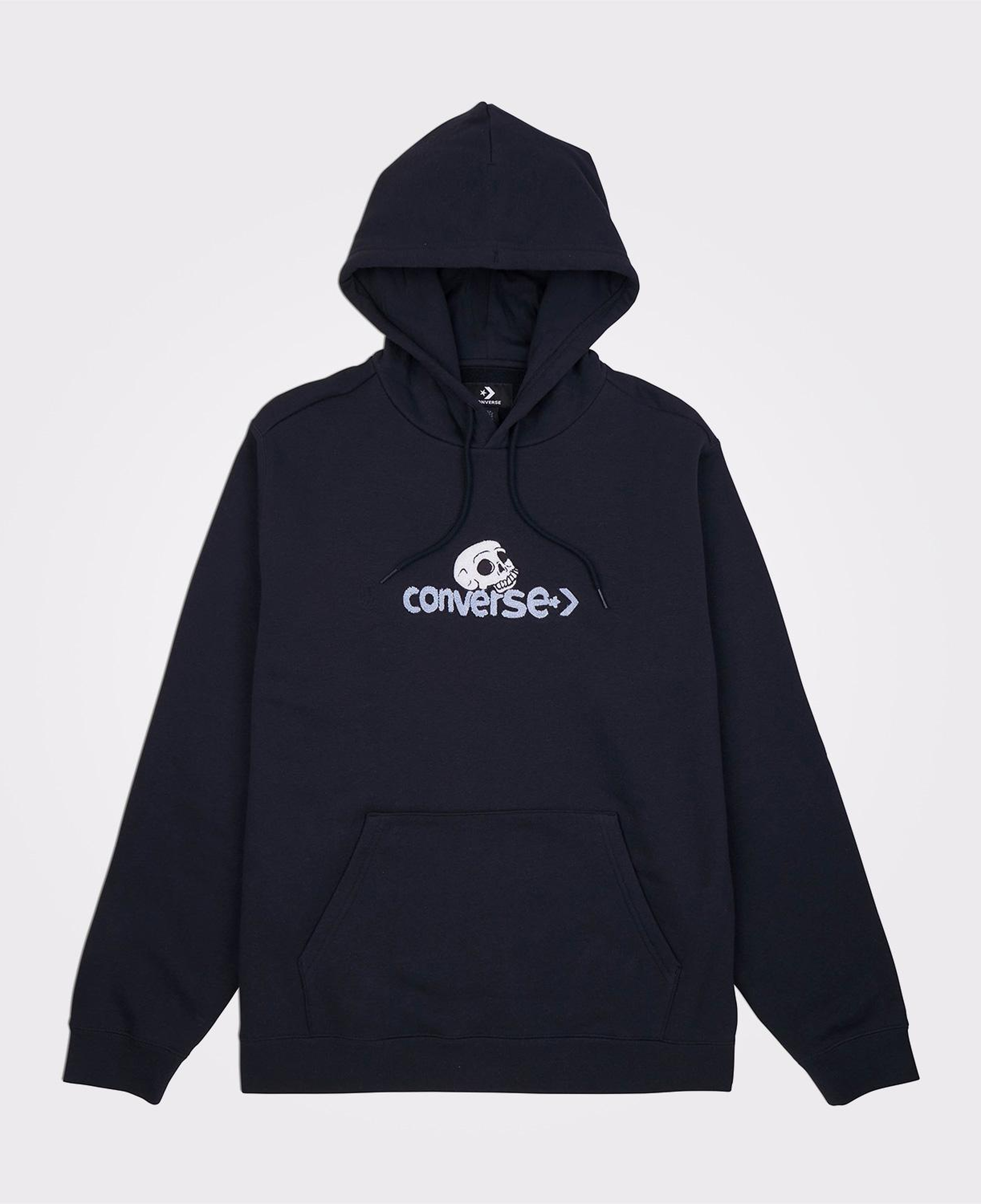Converse Skull Erkek Siyah Sweatshirt