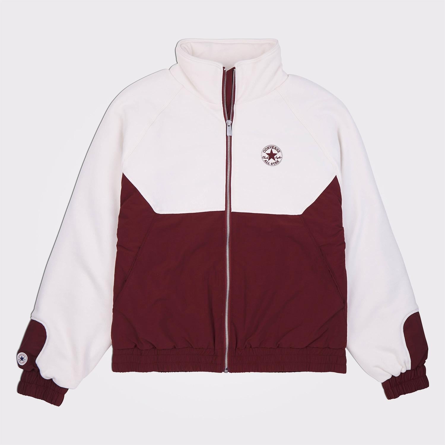 Converse Star Sprinter Padded Kadın Krem Ceket