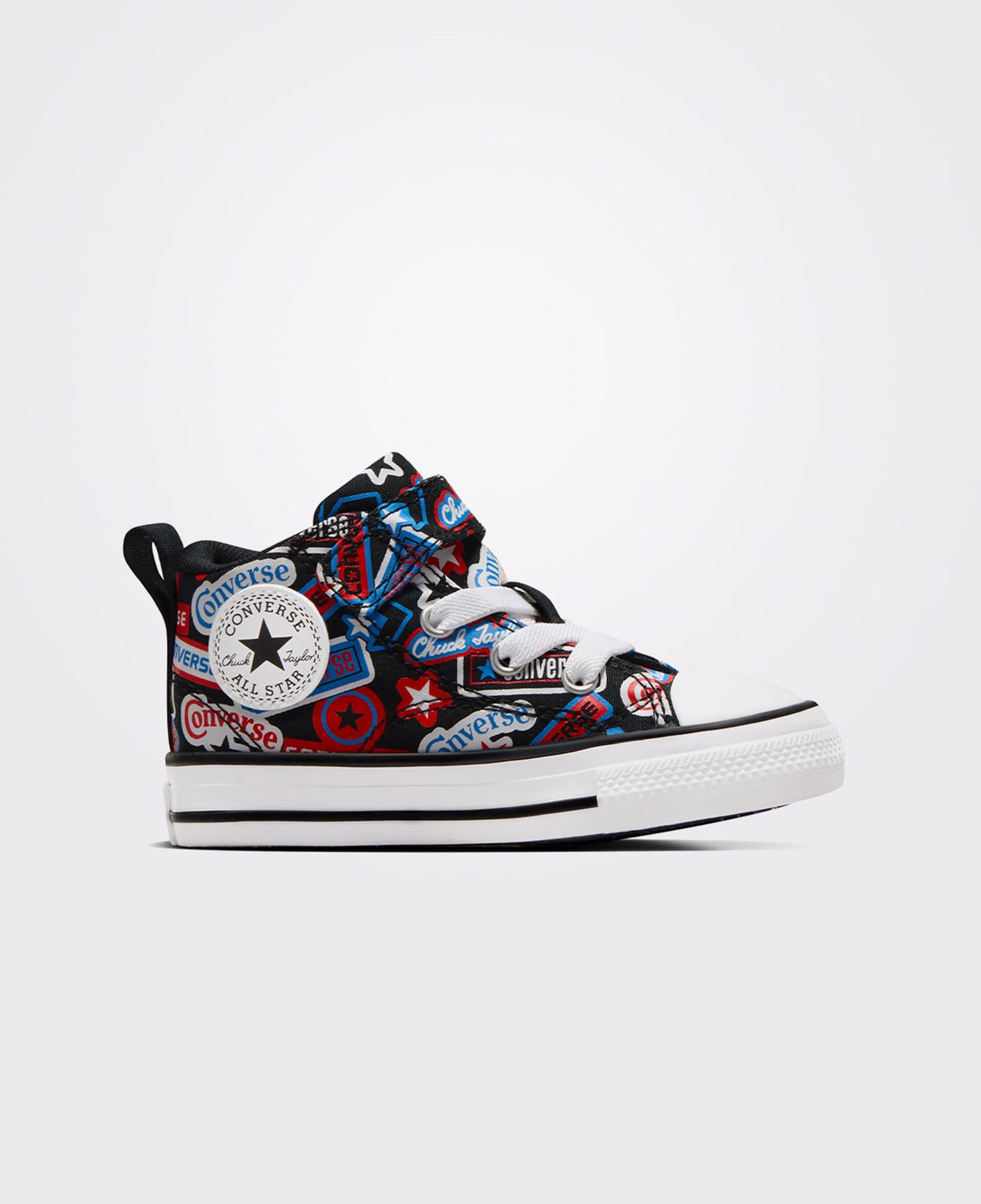 Converse Chuck Taylor All Star Malden Street Stickers Bebek Siyah Sneaker