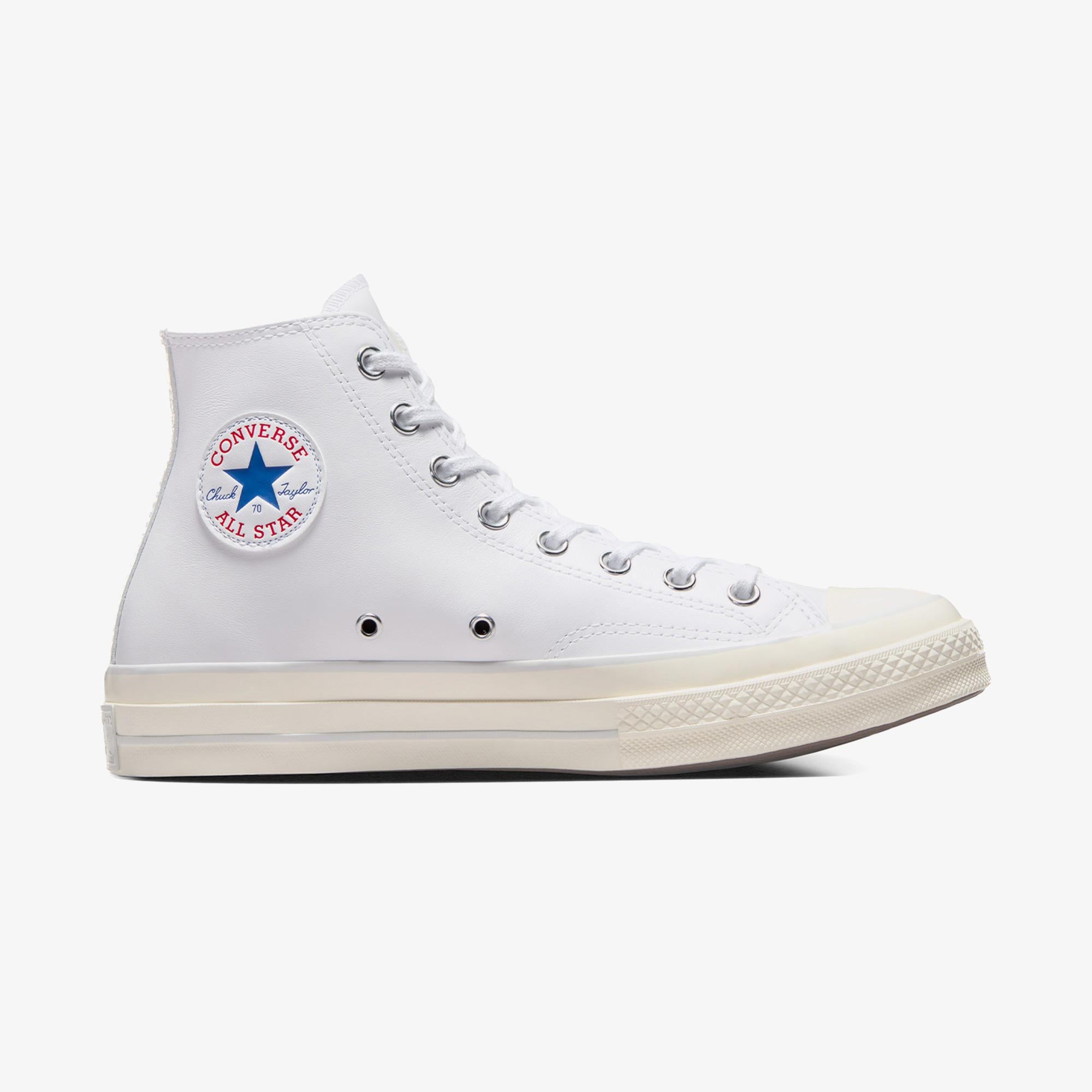 Converse Chuck 70 Leather Unisex Beyaz Sneaker
