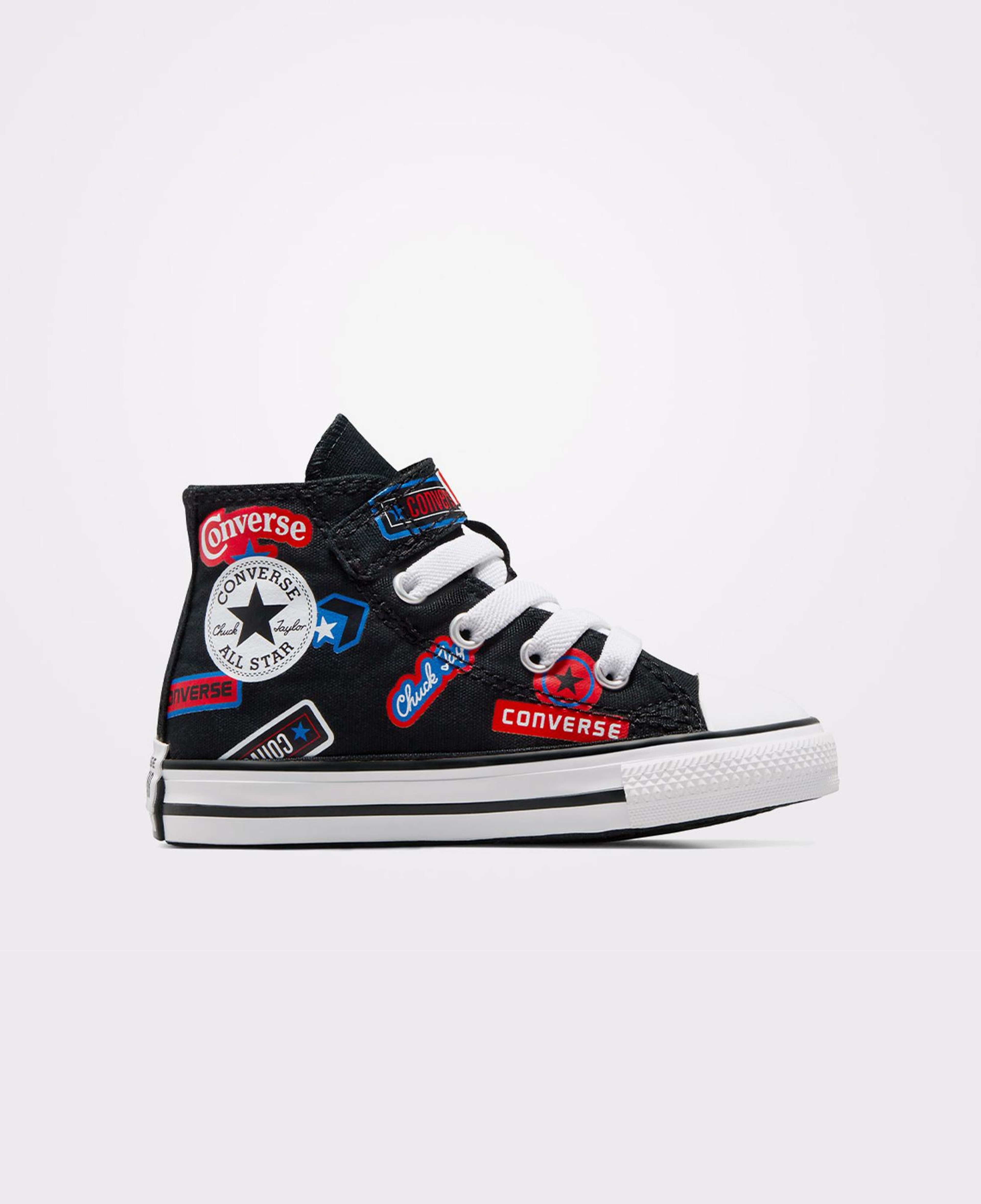 Converse Chuck Taylor All Star Easy On Stickers Bebek Siyah Sneaker
