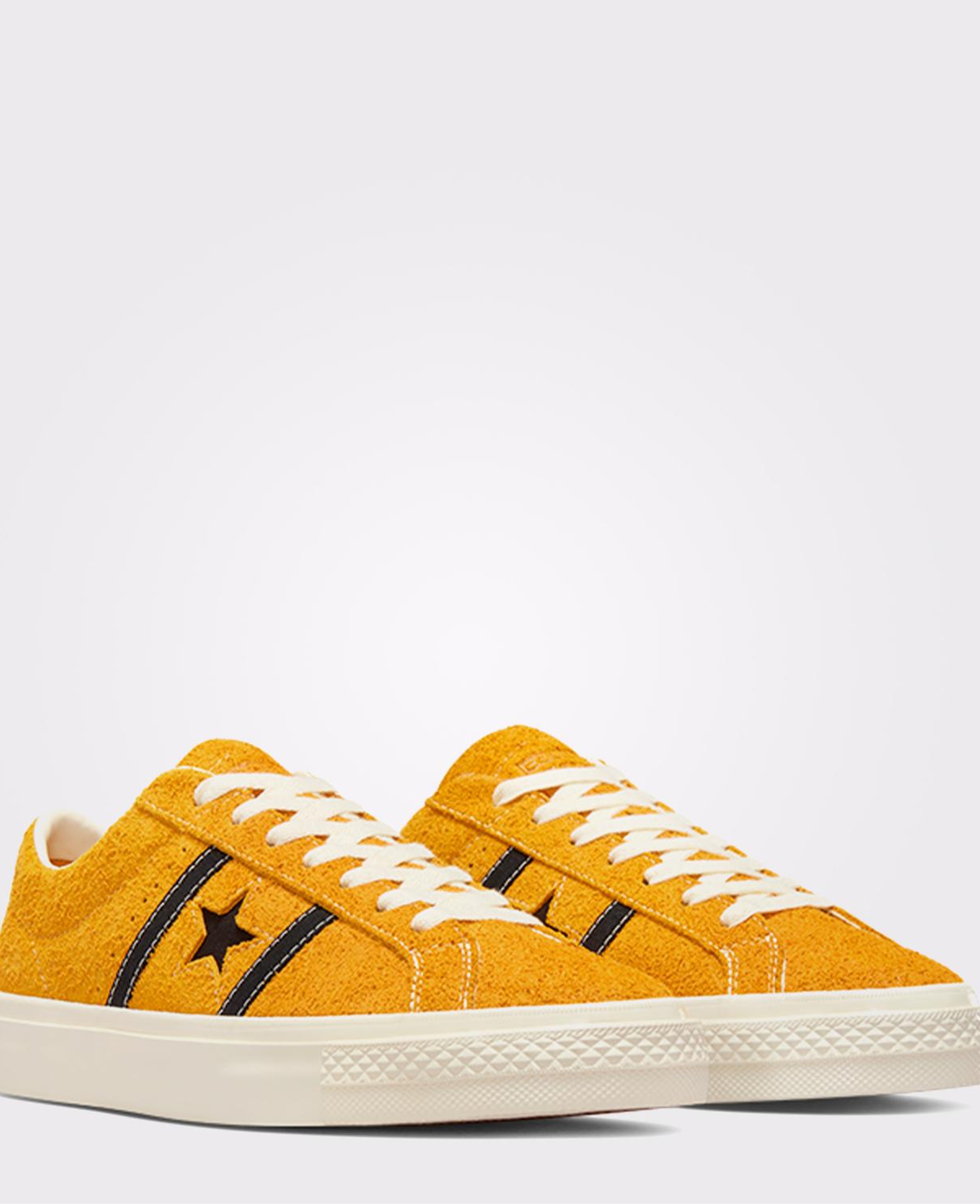 Converse One Star Academy Pro Suede Unisex Sarı Deri Sneaker