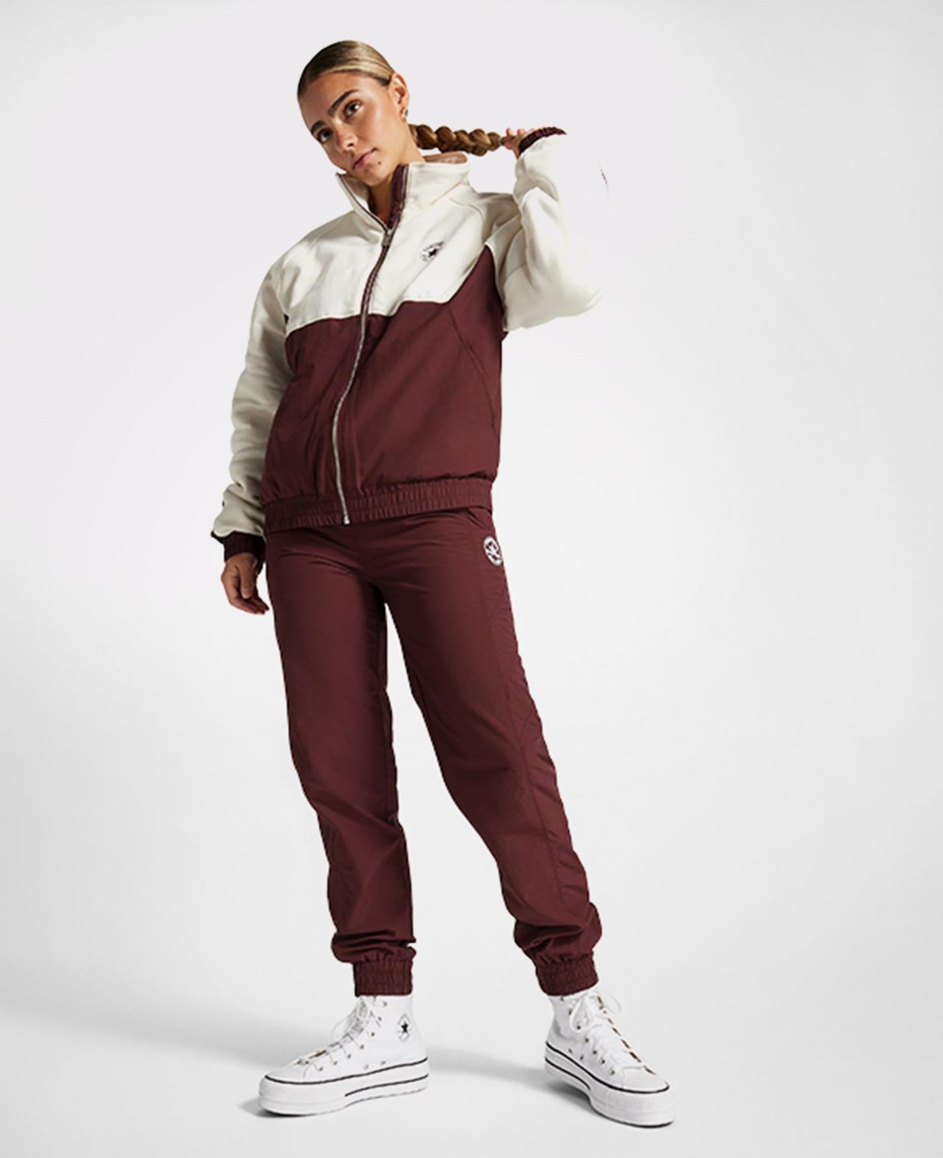 Converse Star Sprinter Kadın Bordo Pantolon