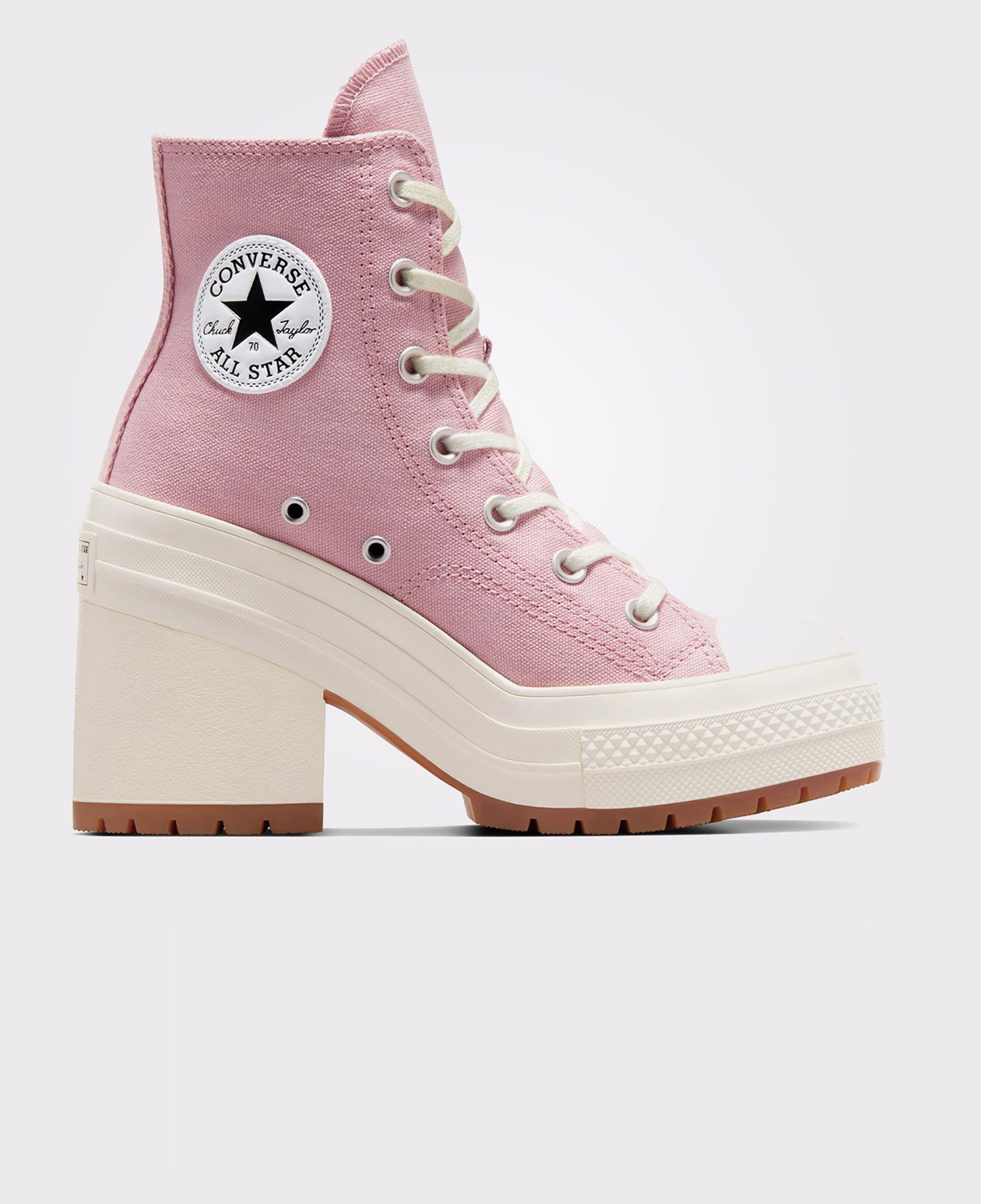 Converse Chuck 70 De Luxe Heel Unisex Pembe Sneaker