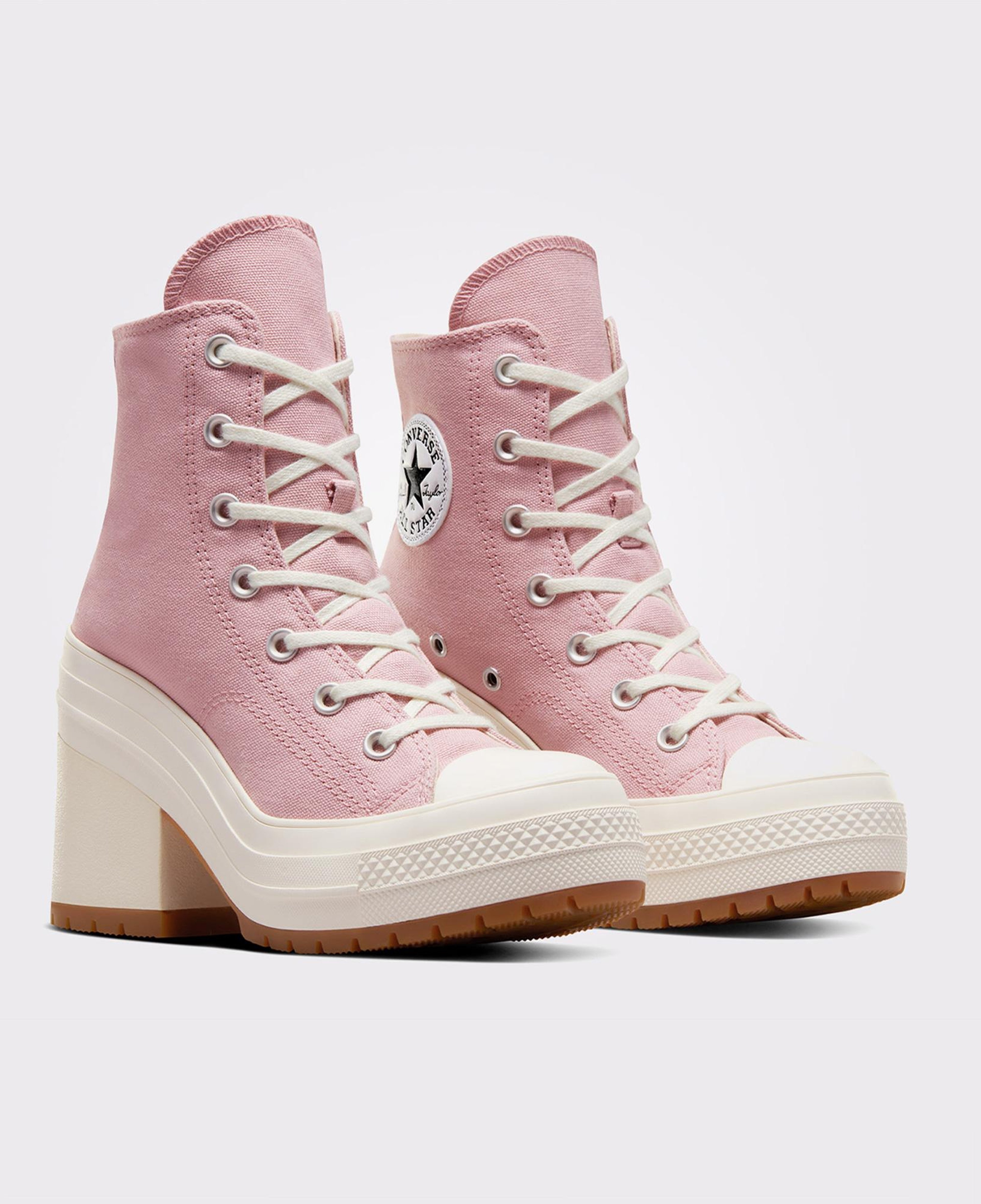Converse Chuck 70 De Luxe Heel Unisex Pembe Sneaker