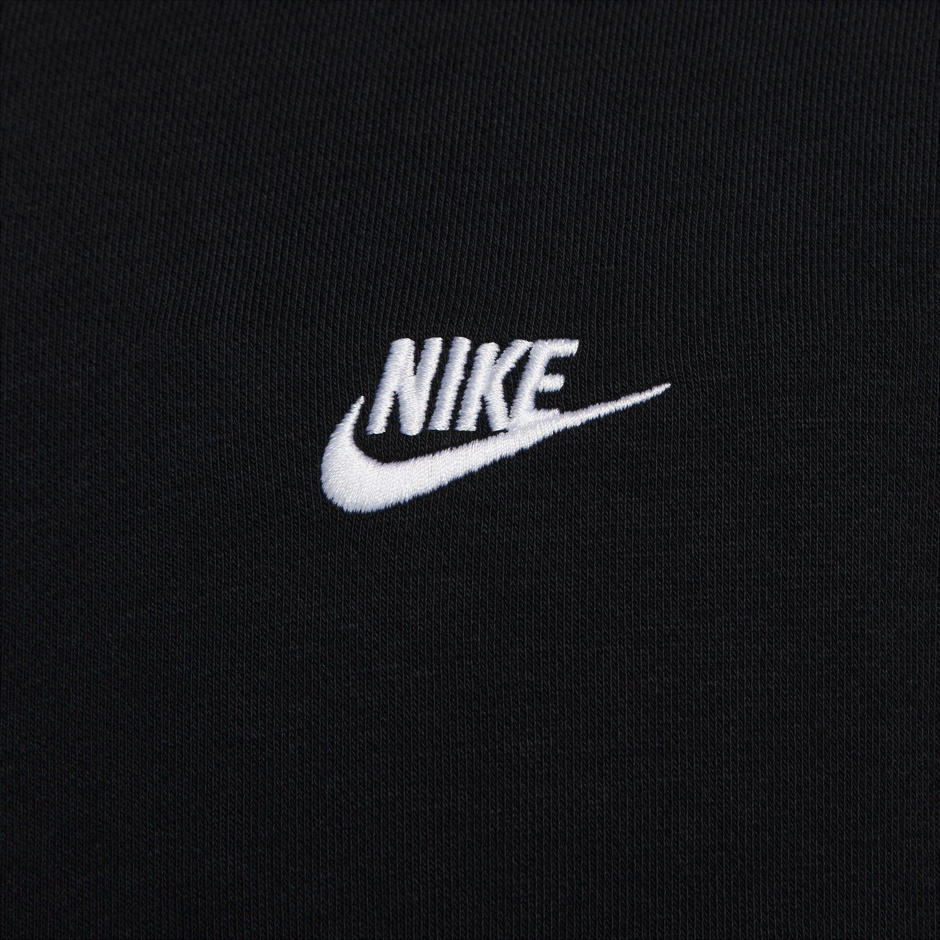 Nike Club Fleece Erkek Siyah Hoodie