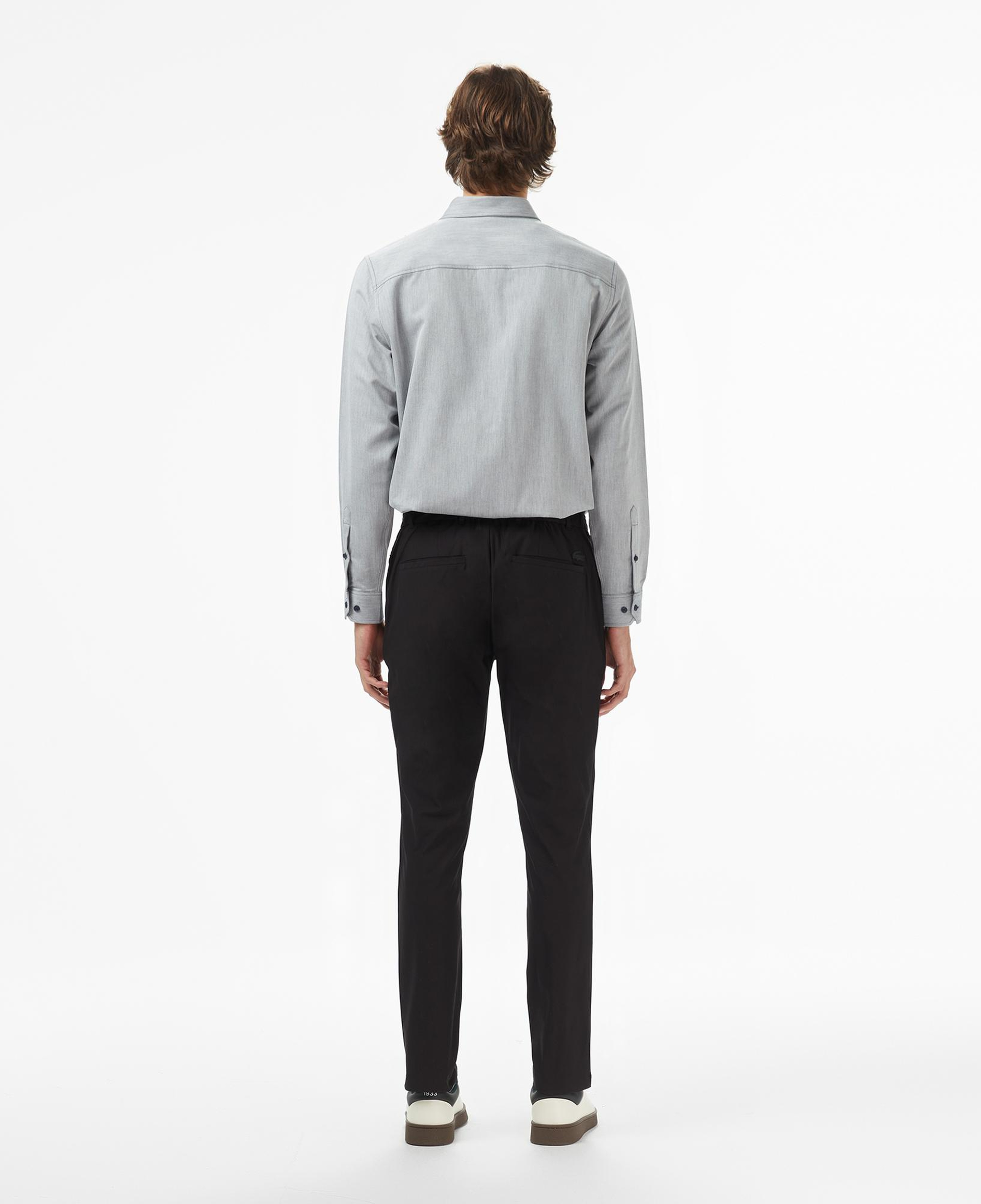 Erkek Slim Fit Siyah Pantolon