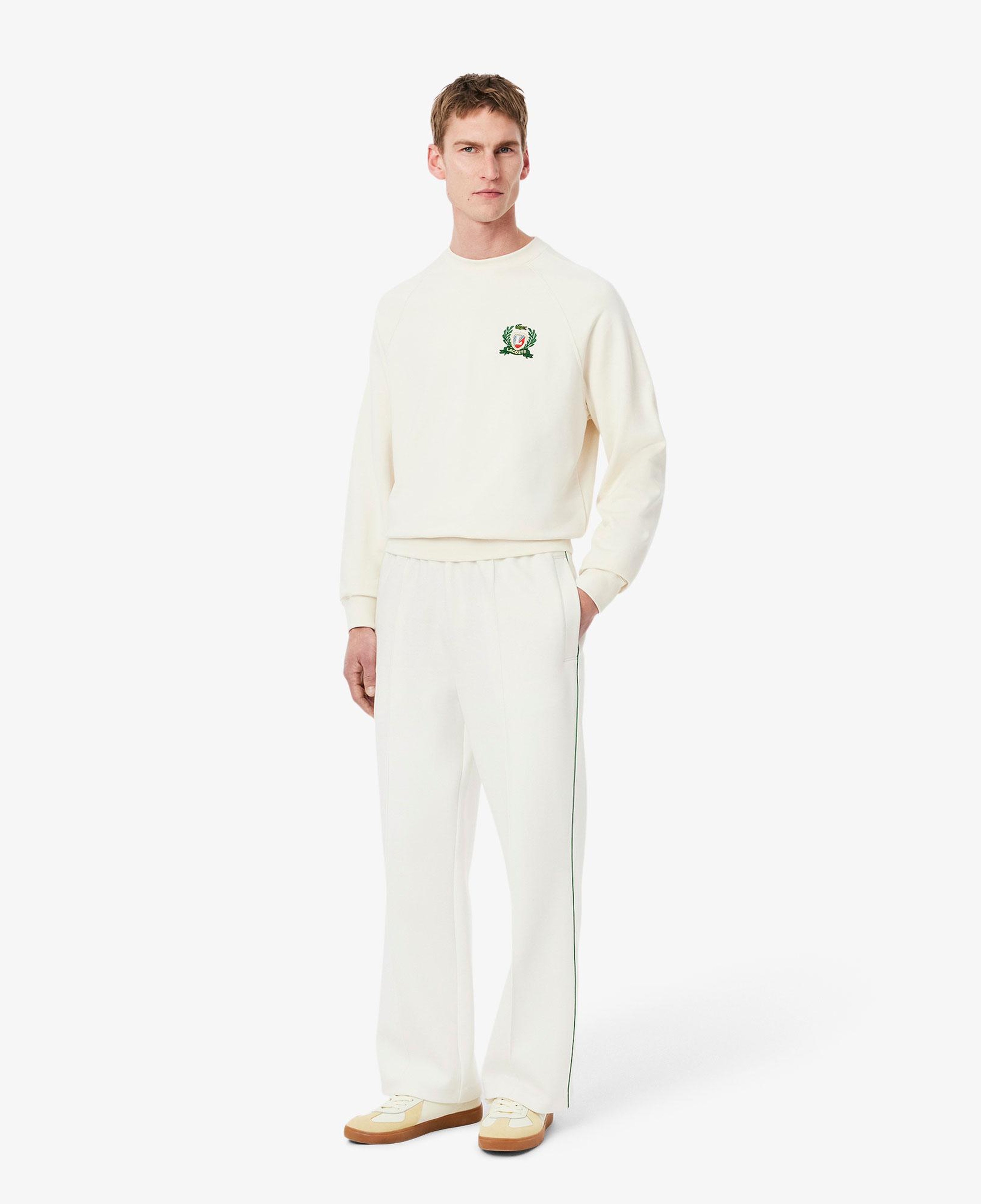 Lacoste Erkek Loose Fit Beyaz Eşofman Altı