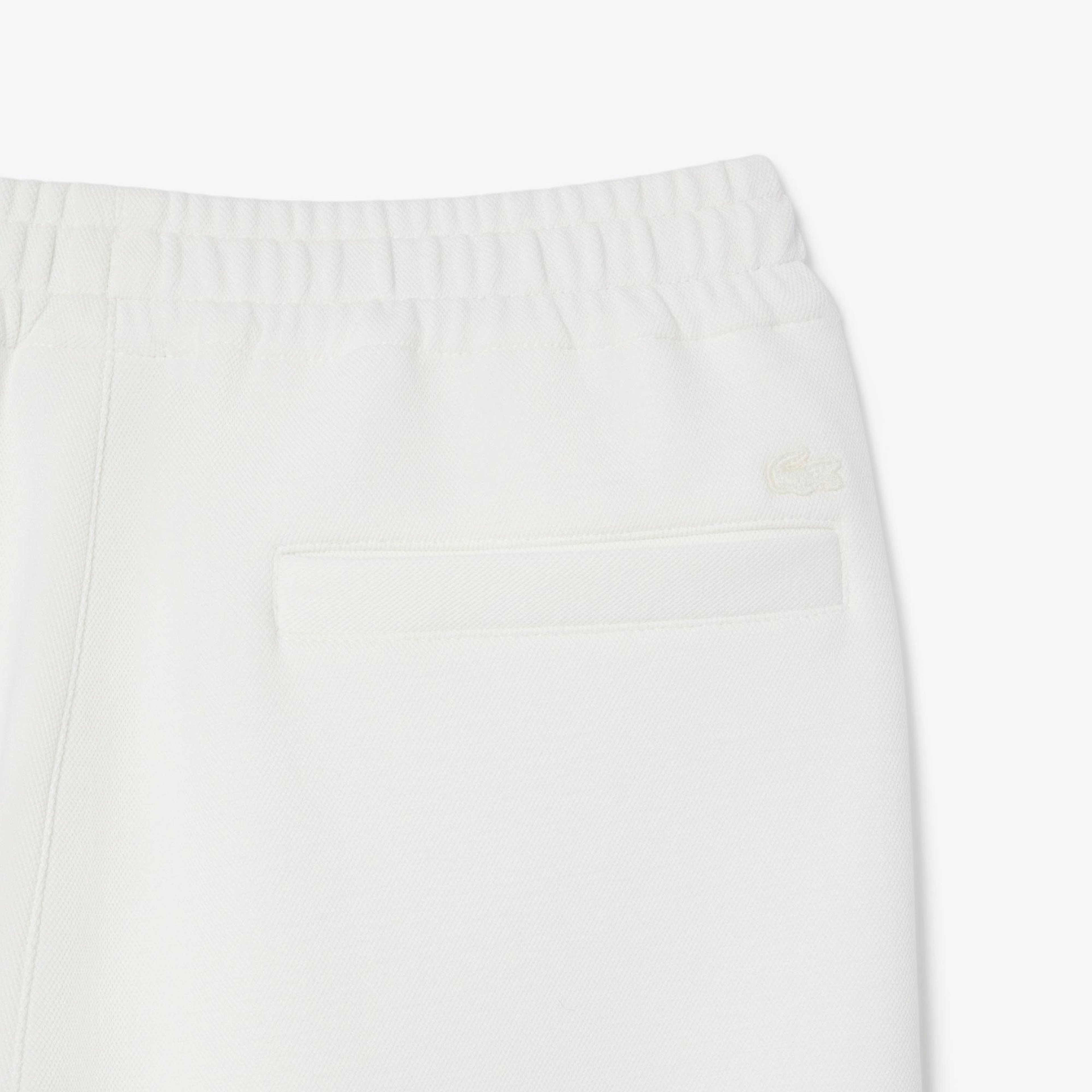 Lacoste Erkek Loose Fit Beyaz Eşofman Altı