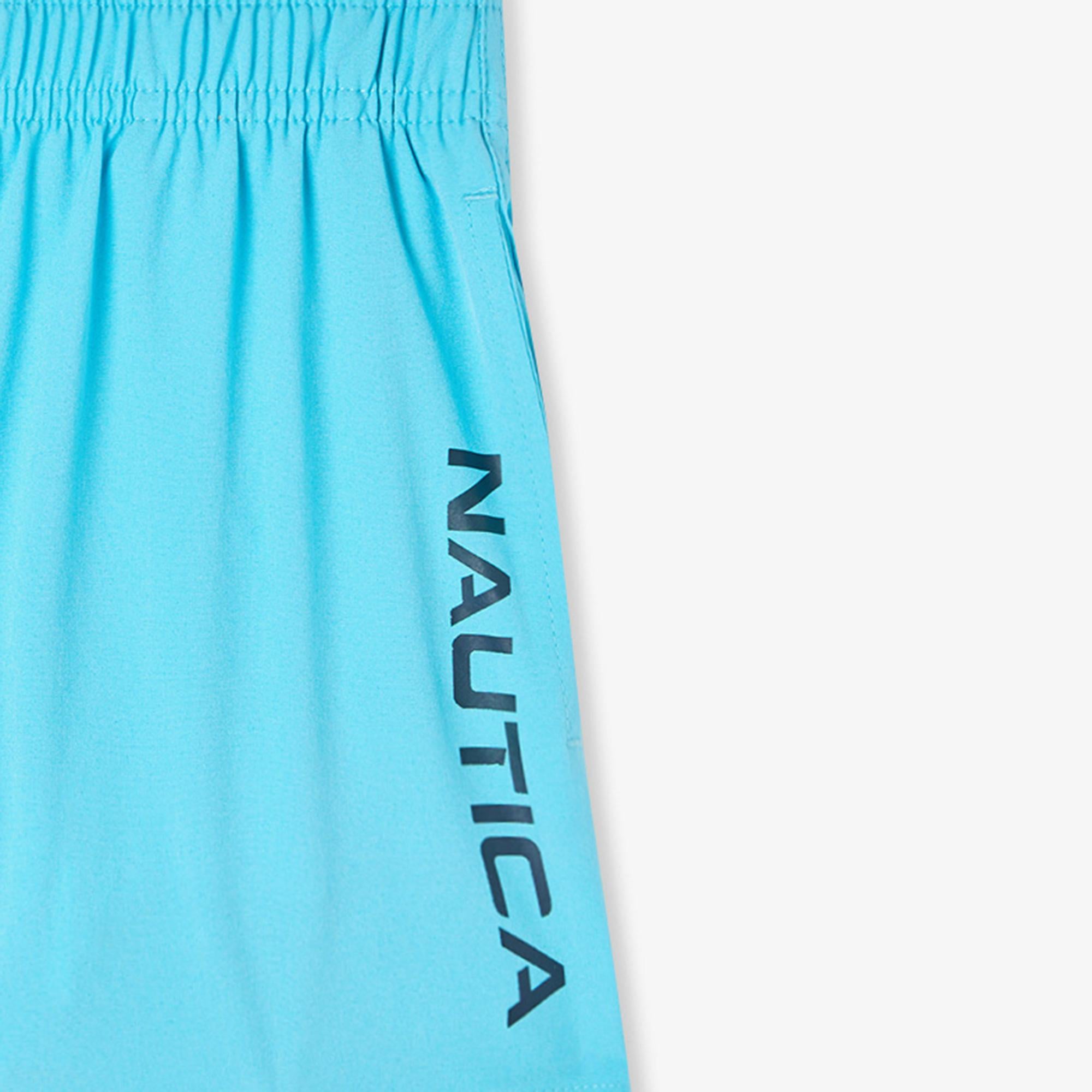 Nautica Erkek Çocuk Kırmızı Standart Fit Deniz Şortu