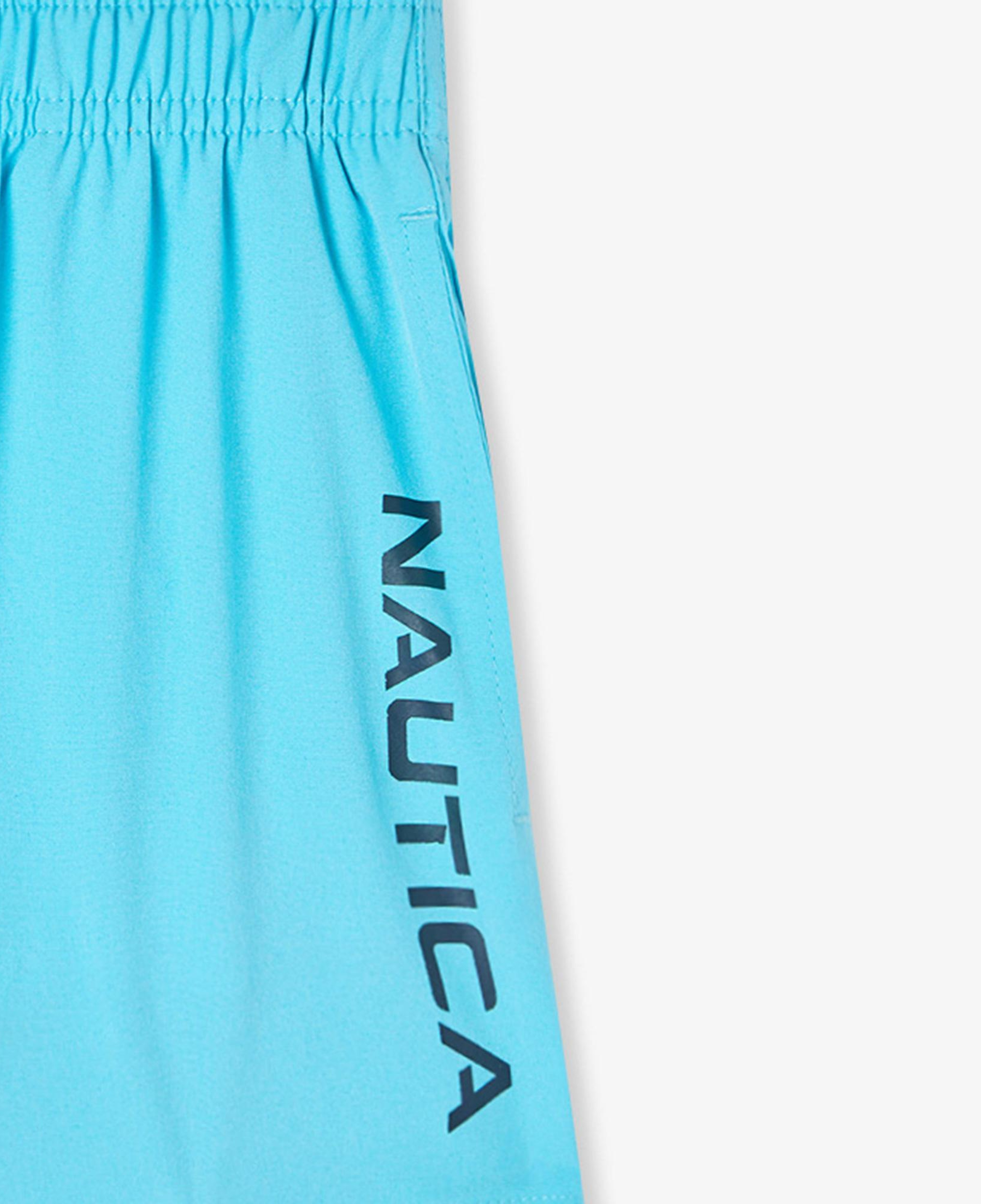 Nautica Erkek Çocuk Kırmızı Standart Fit Deniz Şortu
