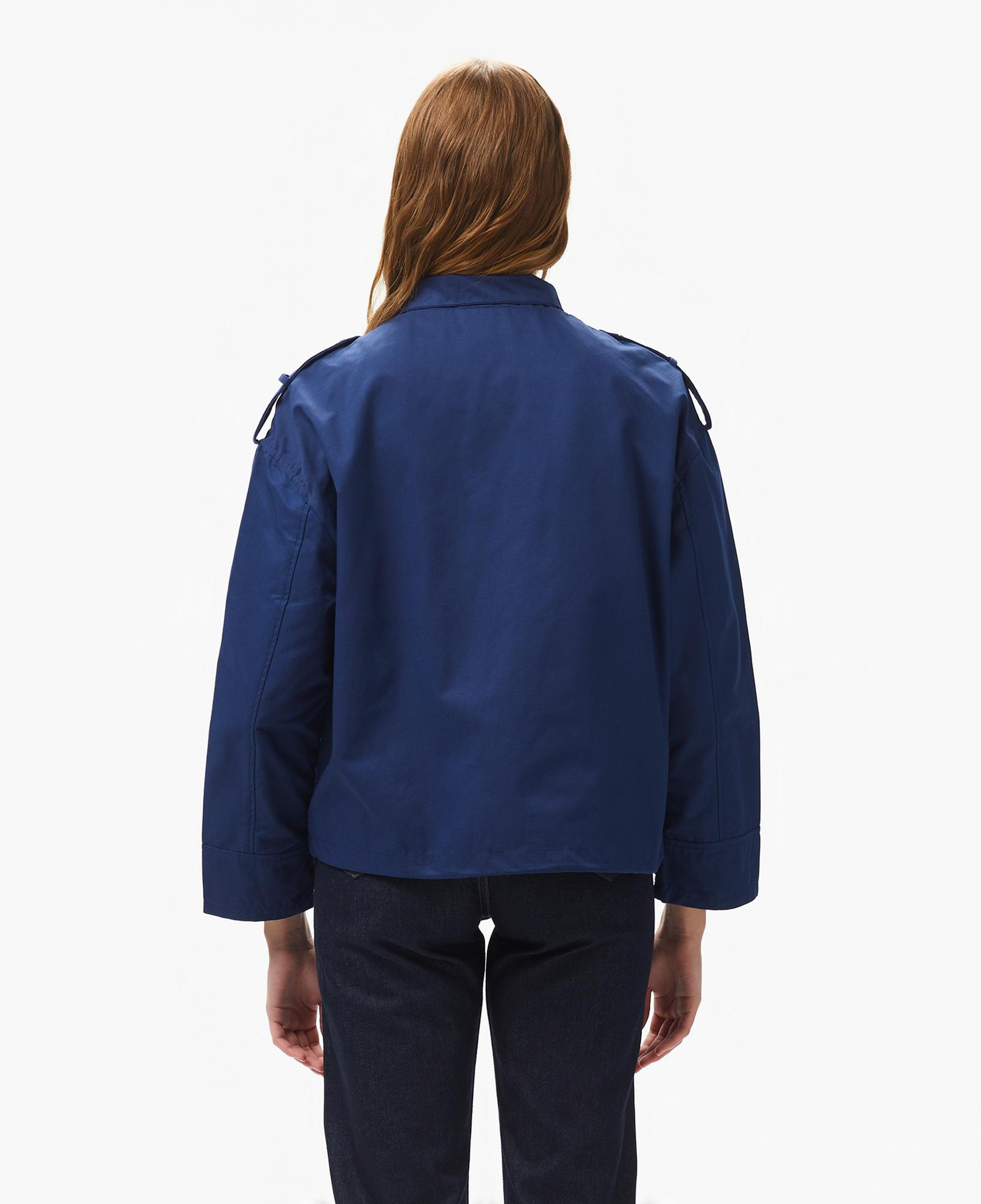 Nautica Kadın Lacivert Regular Fit Dik Yaka Mont