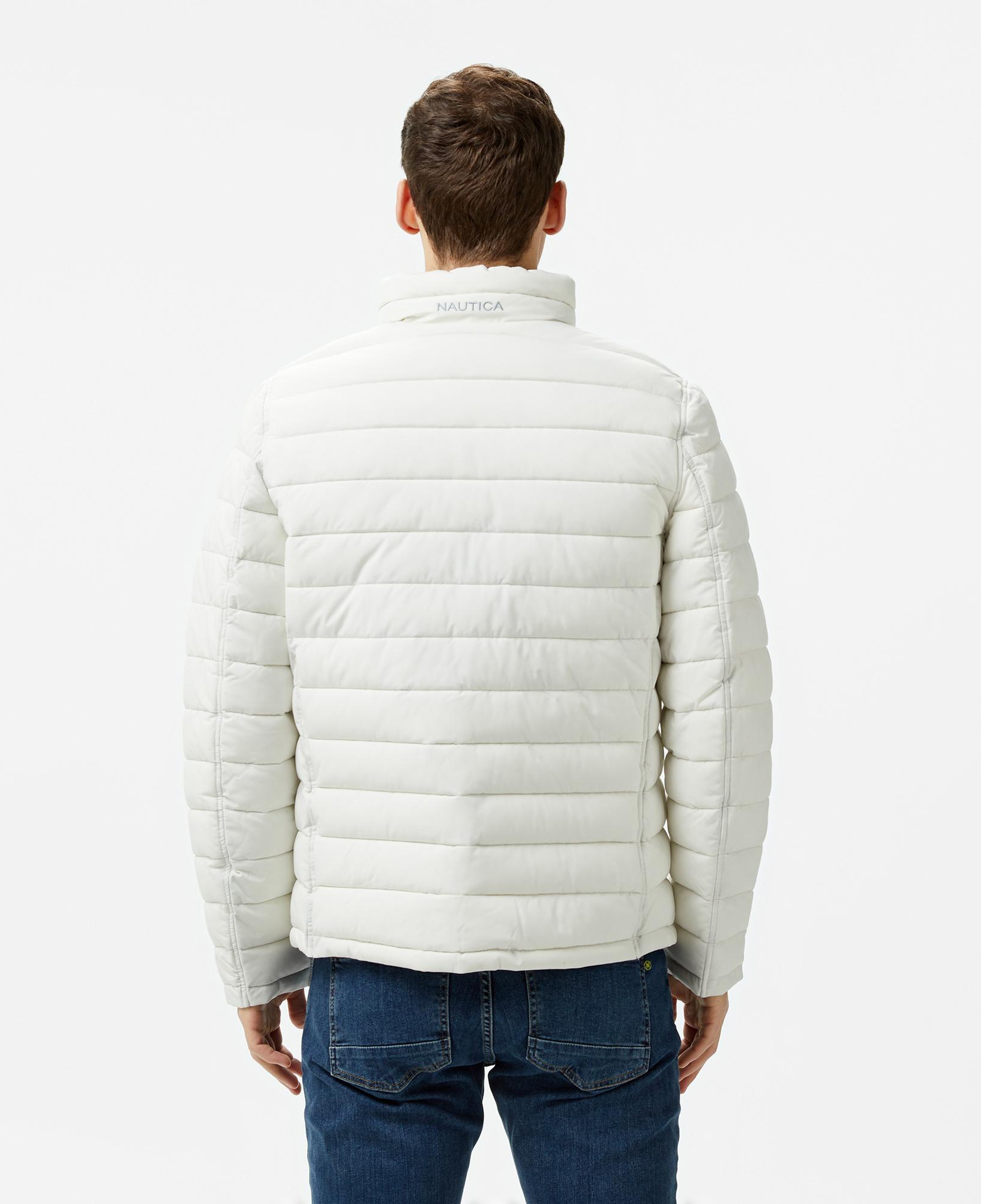 Nautica Erkek Krem & Lacivert Çift Taraflı Mont