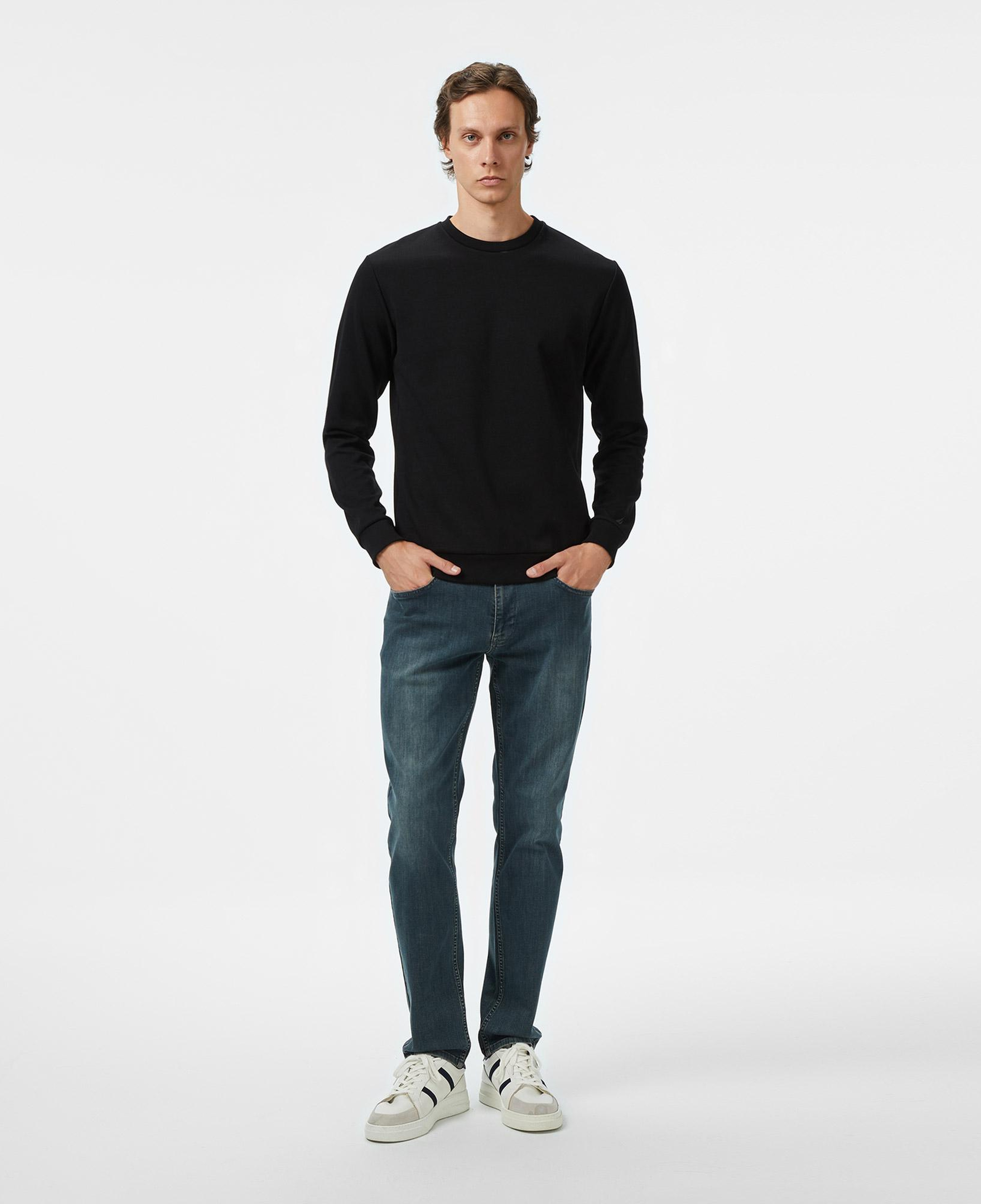 Nautica Erkek Siyah Classic Fit Sweatshirt