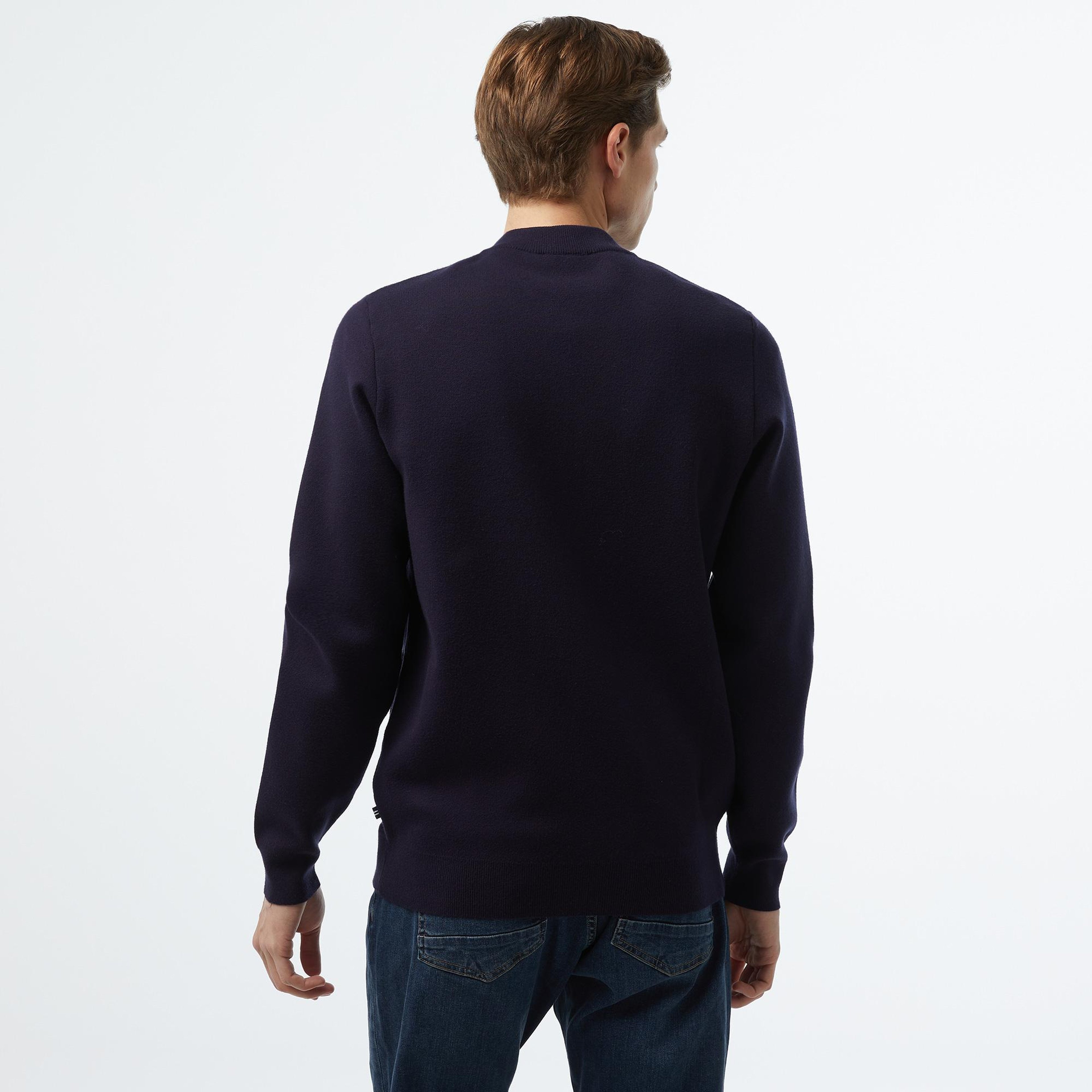 Nautica Erkek Lacivert Regular Fit Hırka