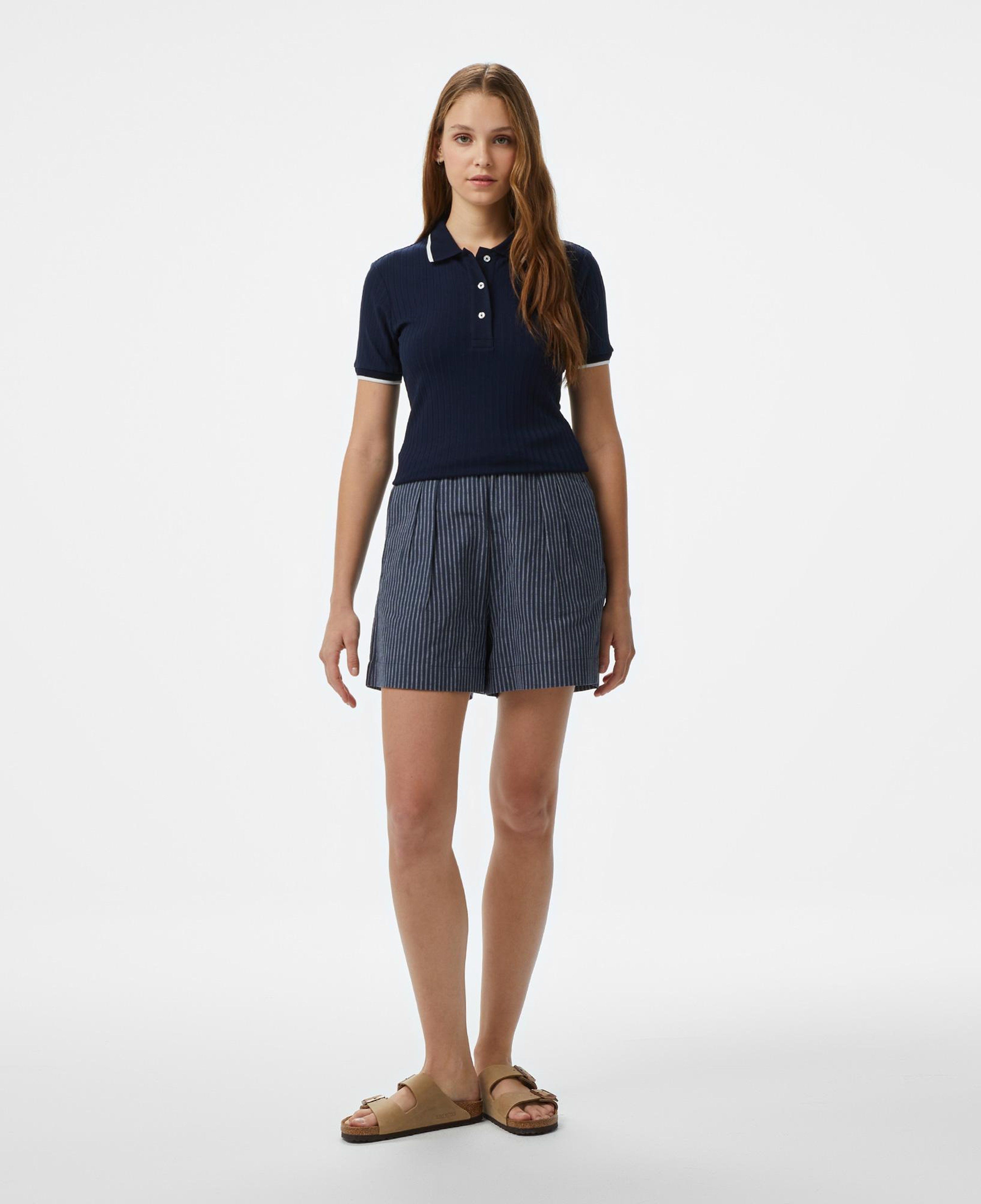 Nautica Polo Yaka Kadın Lacivert Polo