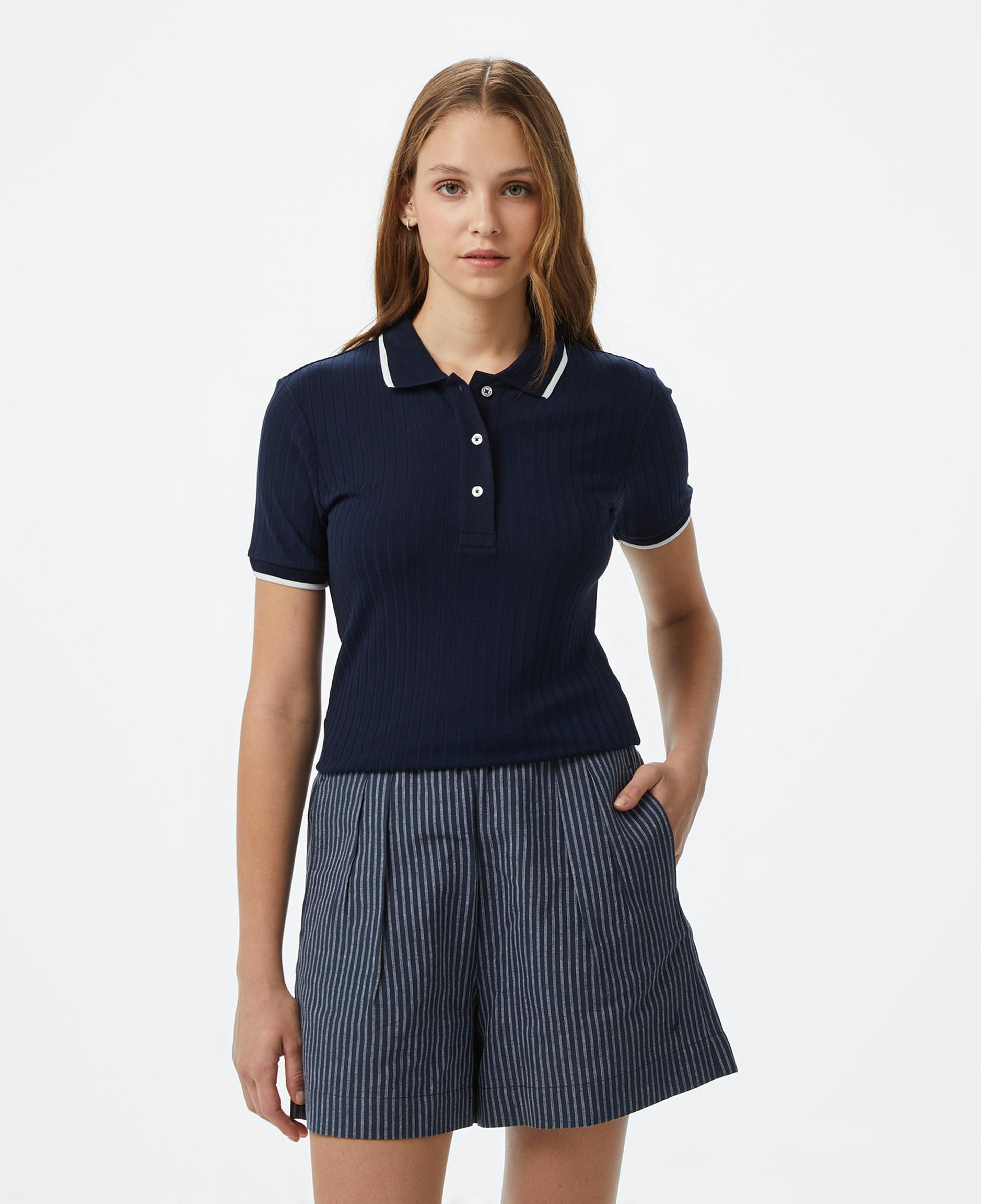 Nautica Polo Yaka Kadın Lacivert Polo