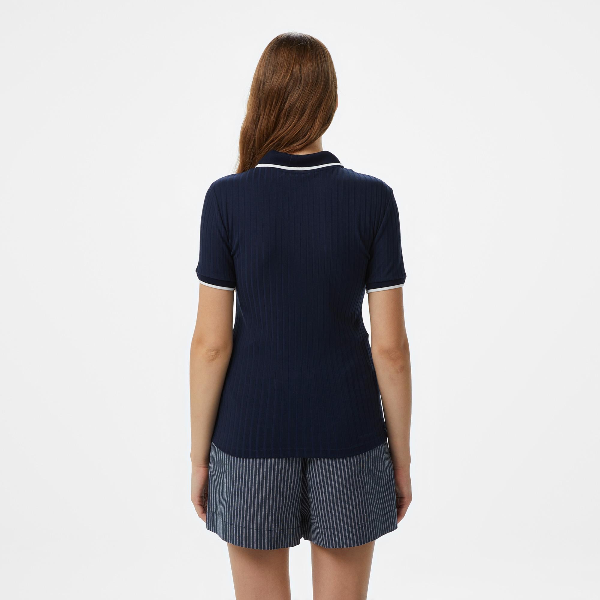 Nautica Polo Yaka Kadın Lacivert Polo