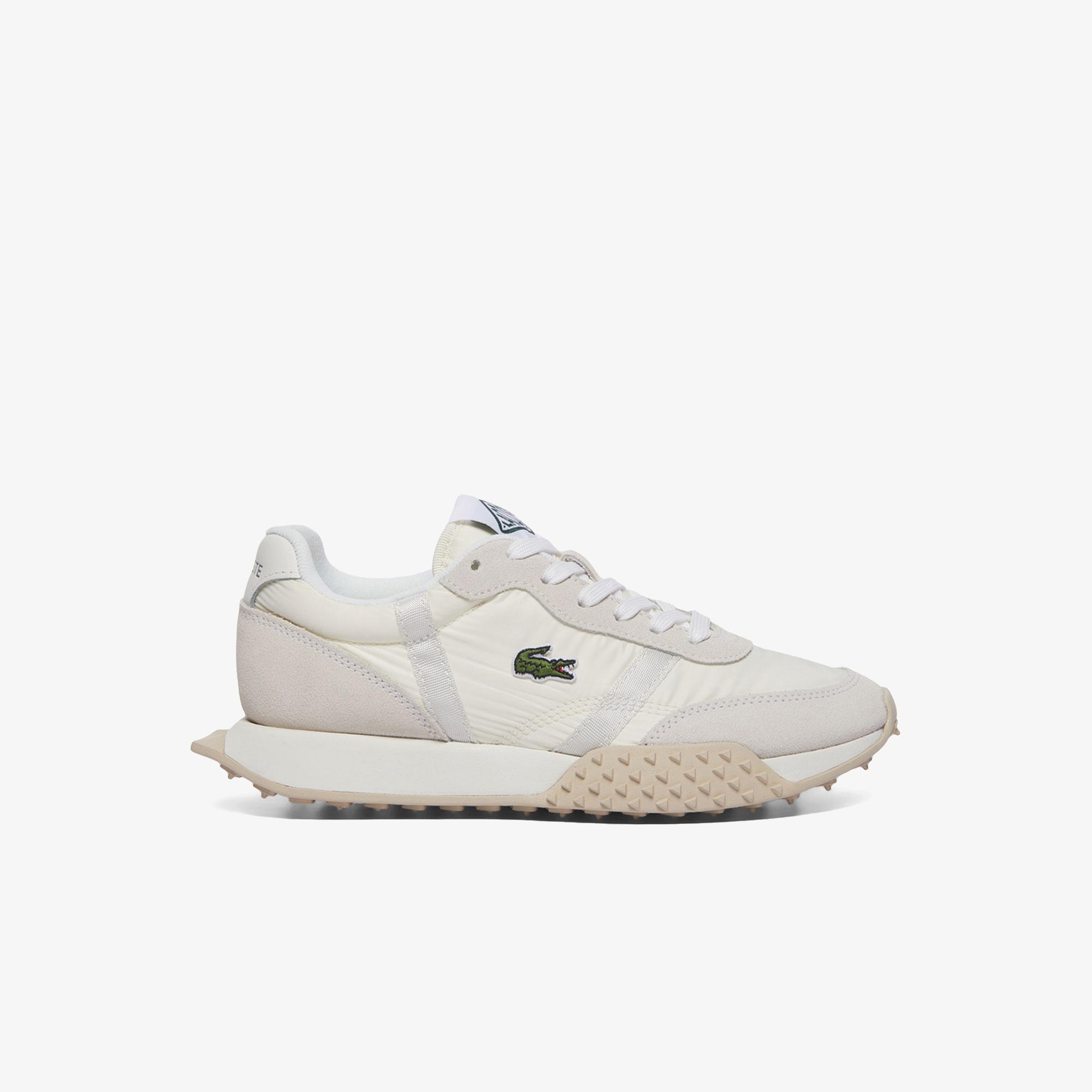 Lacoste L-Spin Deluxe Kadın Bej Sneaker