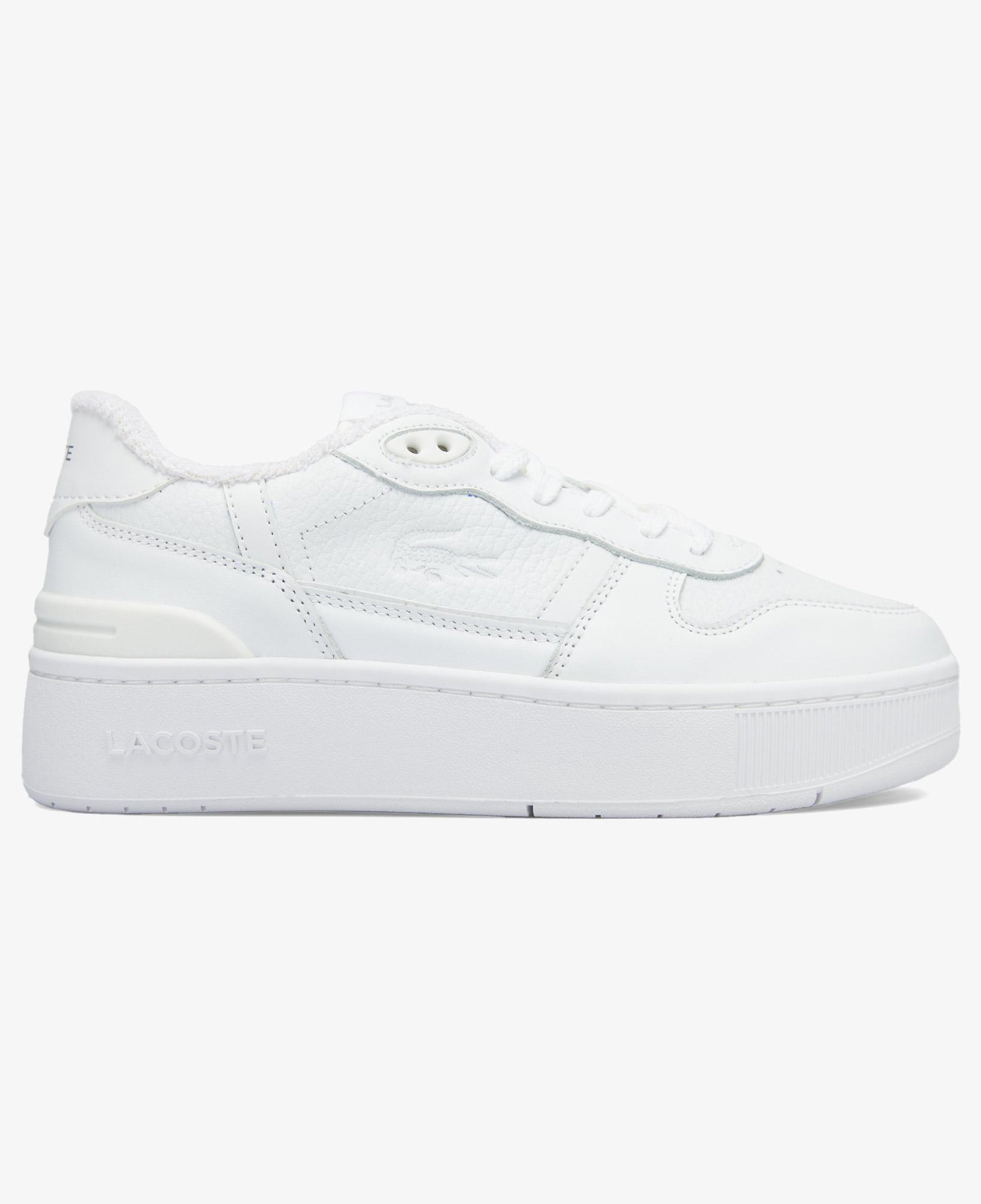 T-Clip Platform Kadın Beyaz Sneaker