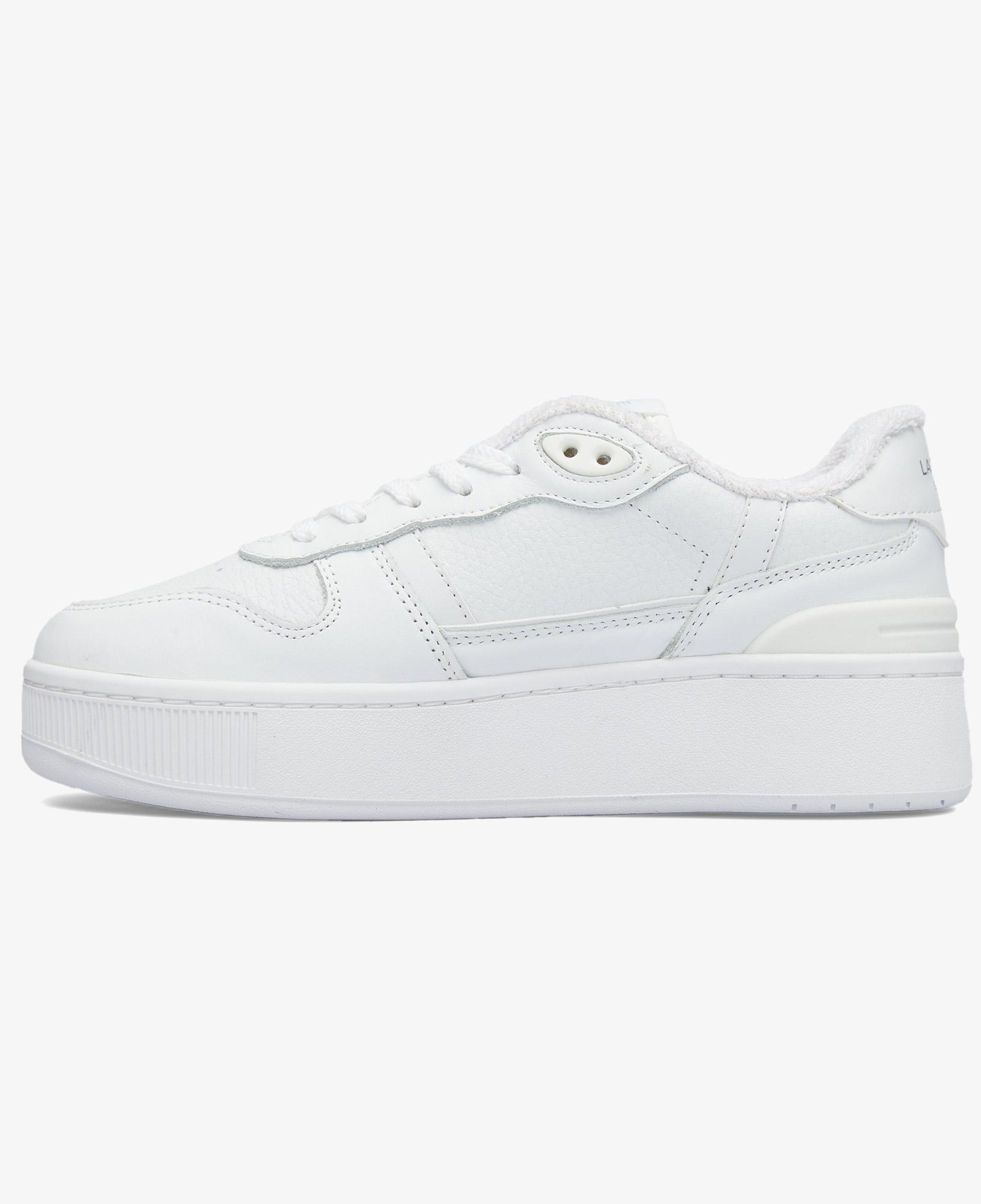 T-Clip Platform Kadın Beyaz Sneaker