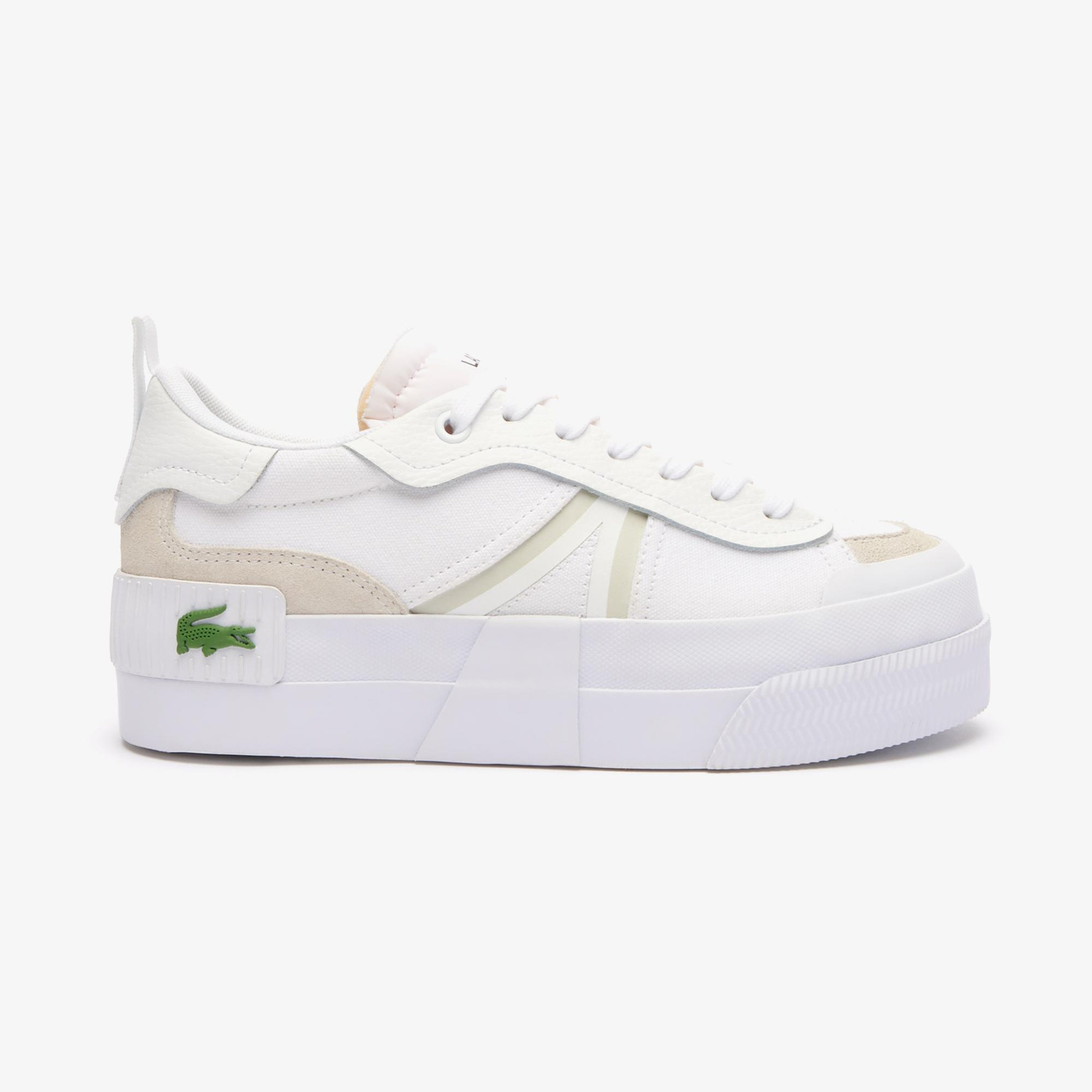 L004 Platform Kadın Beyaz Sneaker