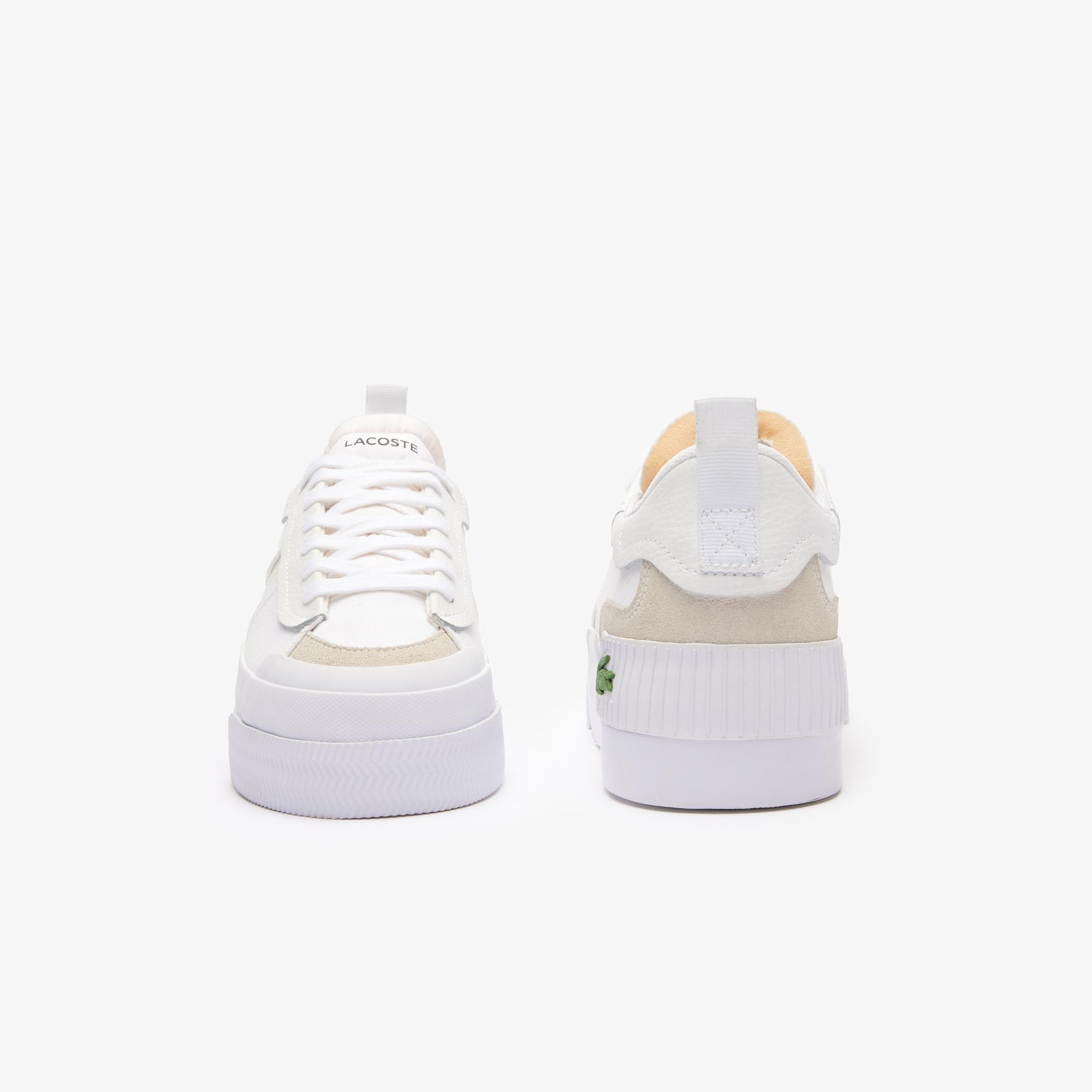 L004 Platform Kadın Beyaz Sneaker