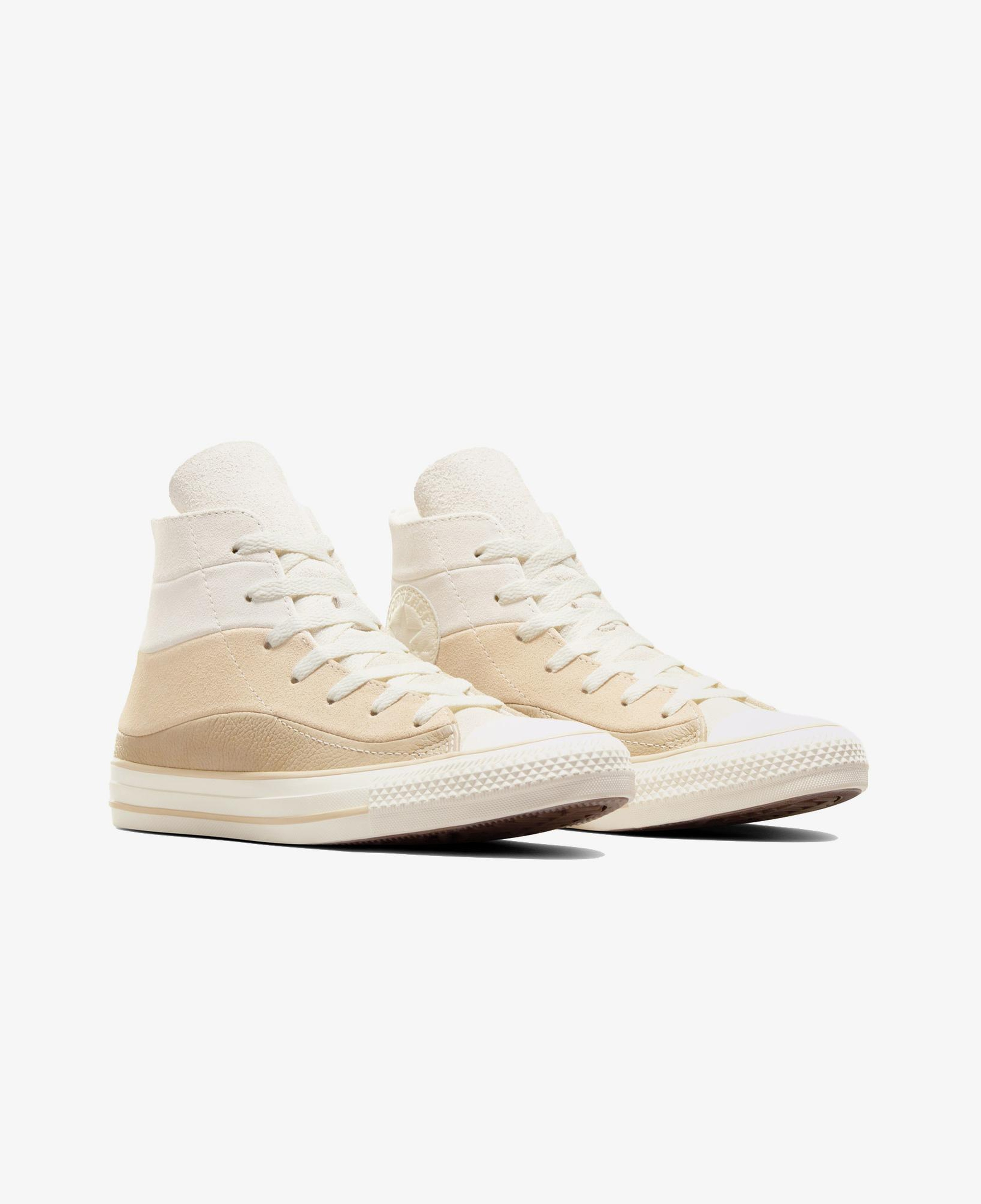 Converse Chuck Taylor All Star Unisex Krem Deri Sneaker
