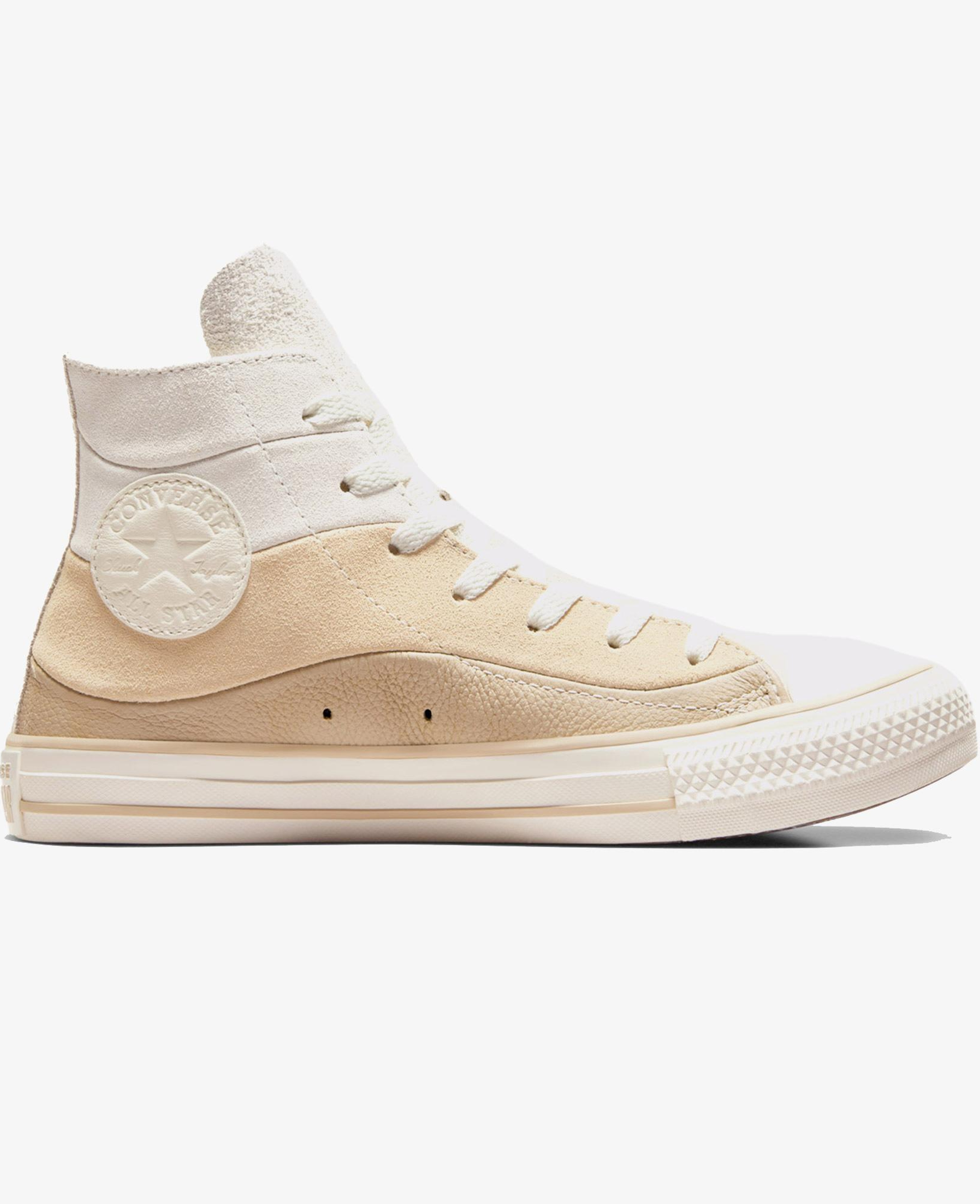 Converse Chuck Taylor All Star Unisex Krem Deri Sneaker