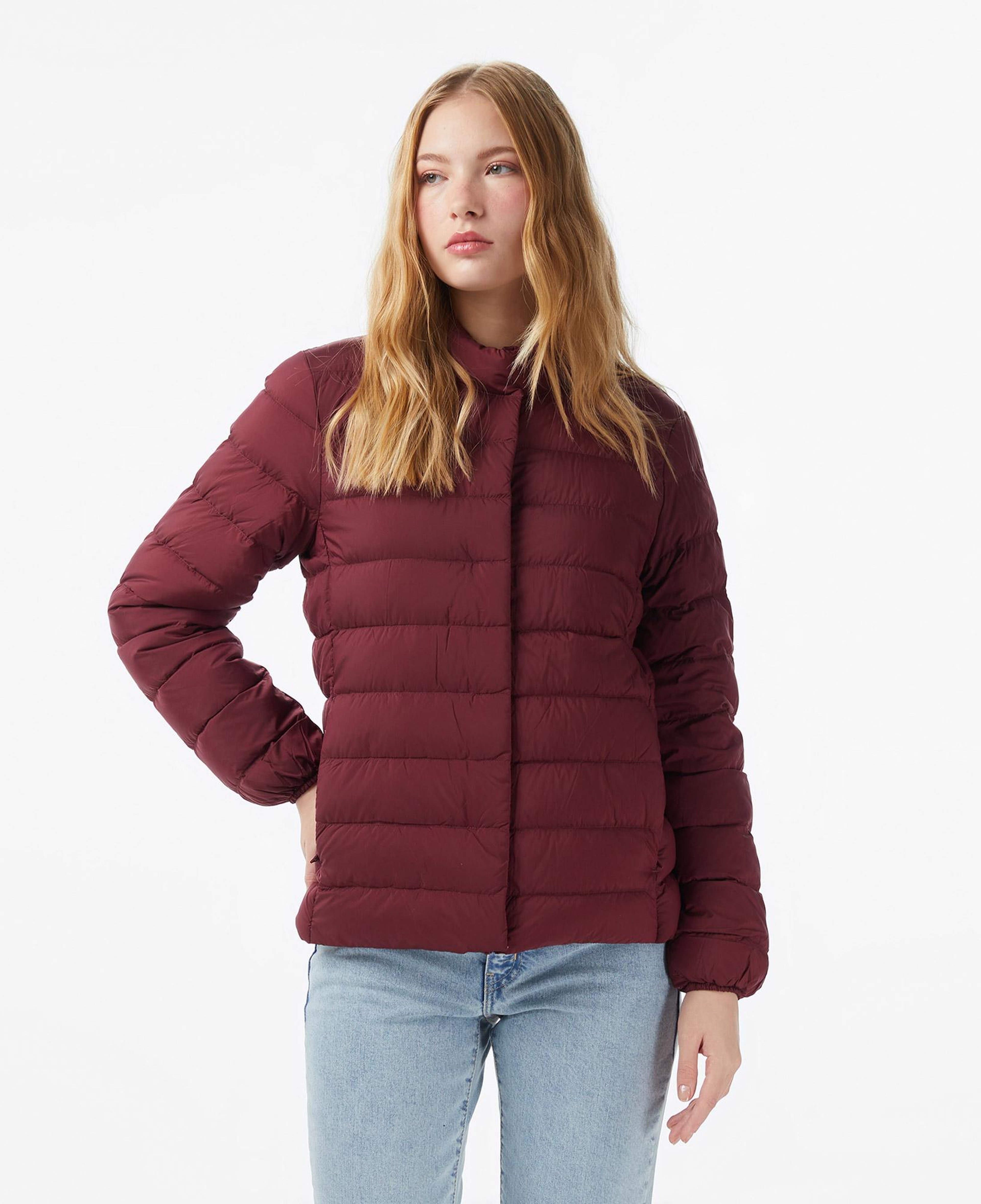 Nautica Kadın Bordo Regular Fit Mont