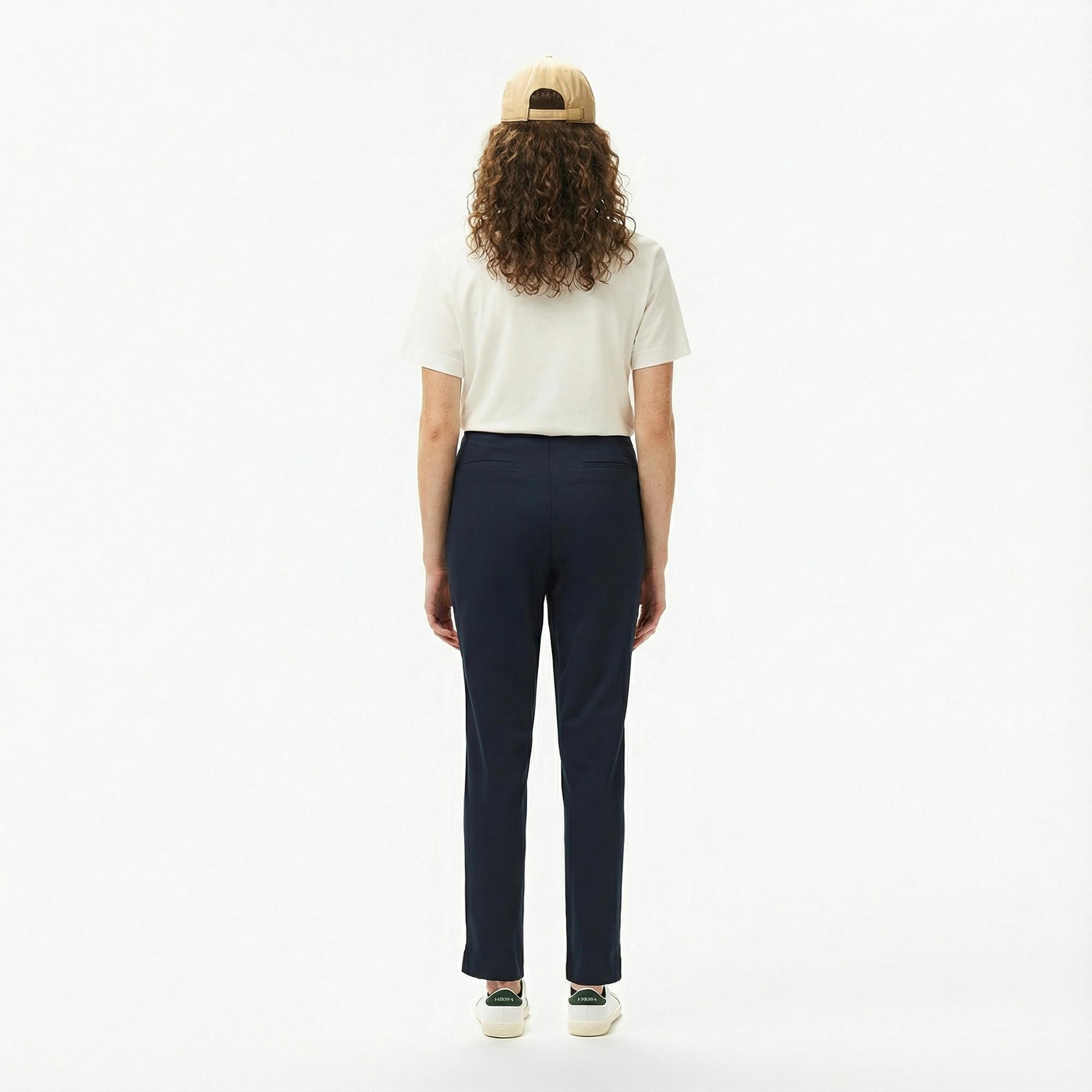 Kadın Regular Fit Lacivert Pantolon