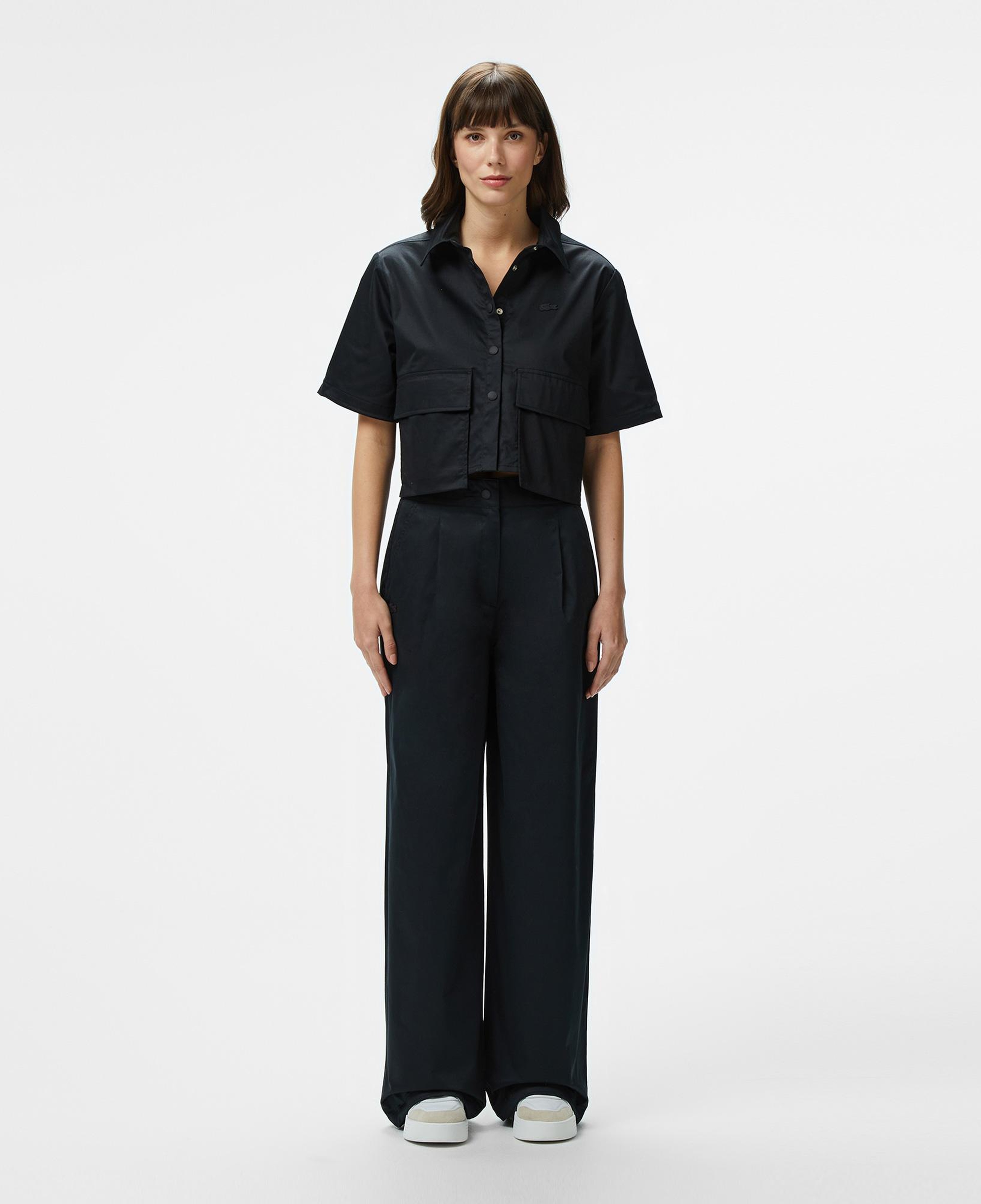 Kadın Relaxed Fit Siyah Pantolon