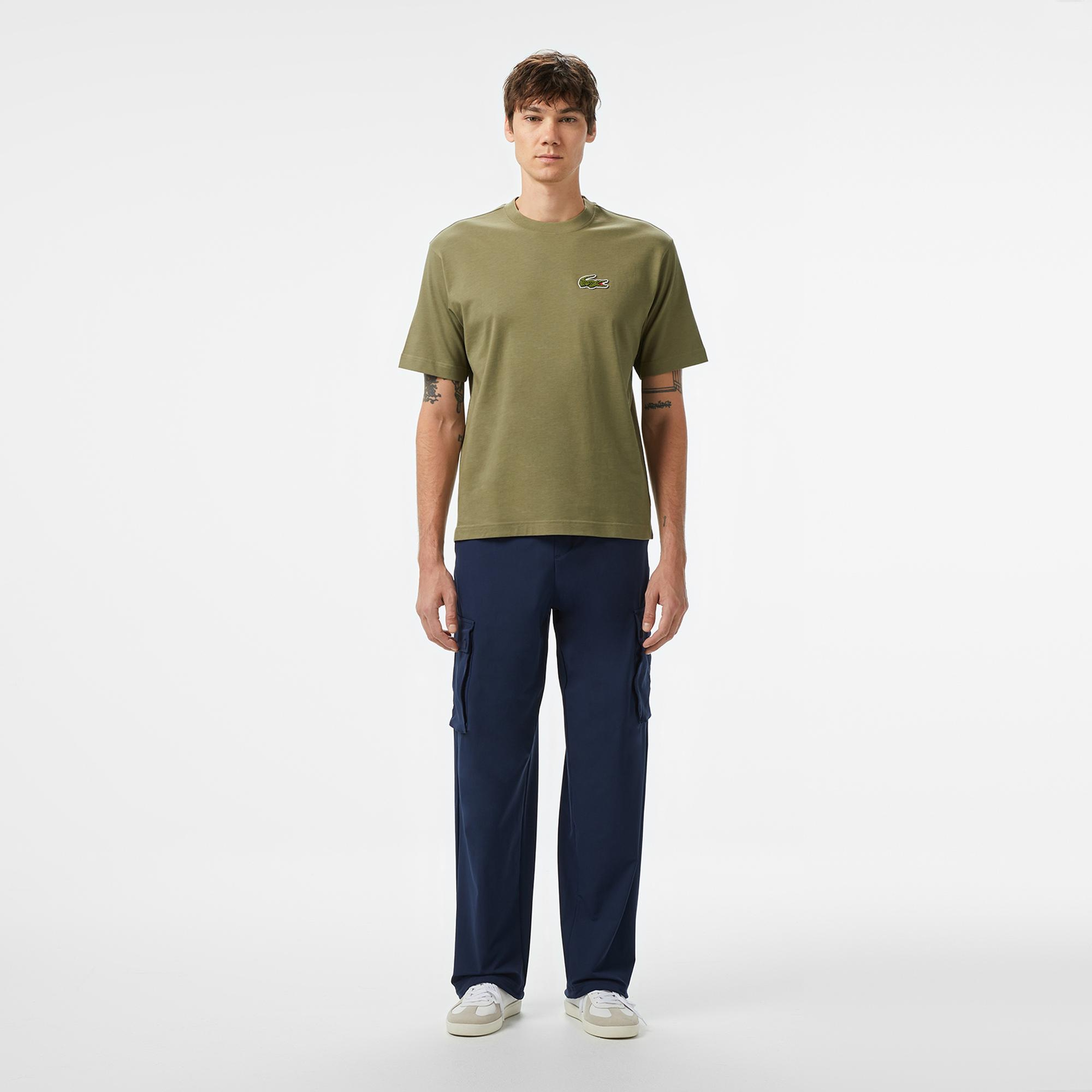 Erkek Relaxed Fit Jogger Lacivert Pantolon