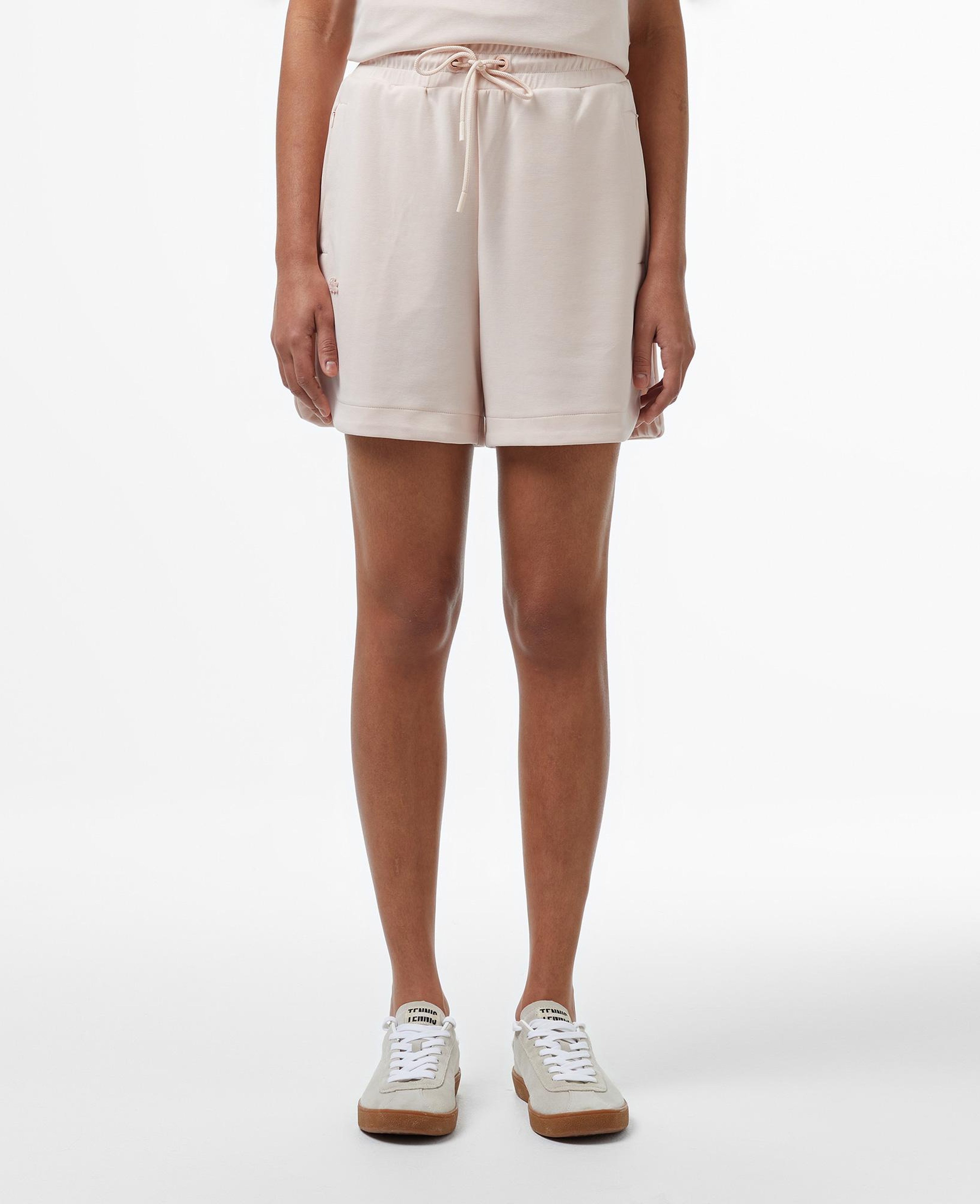 Kadın Relaxed Fit Açık Pembe Modal Karışımlı Şort
