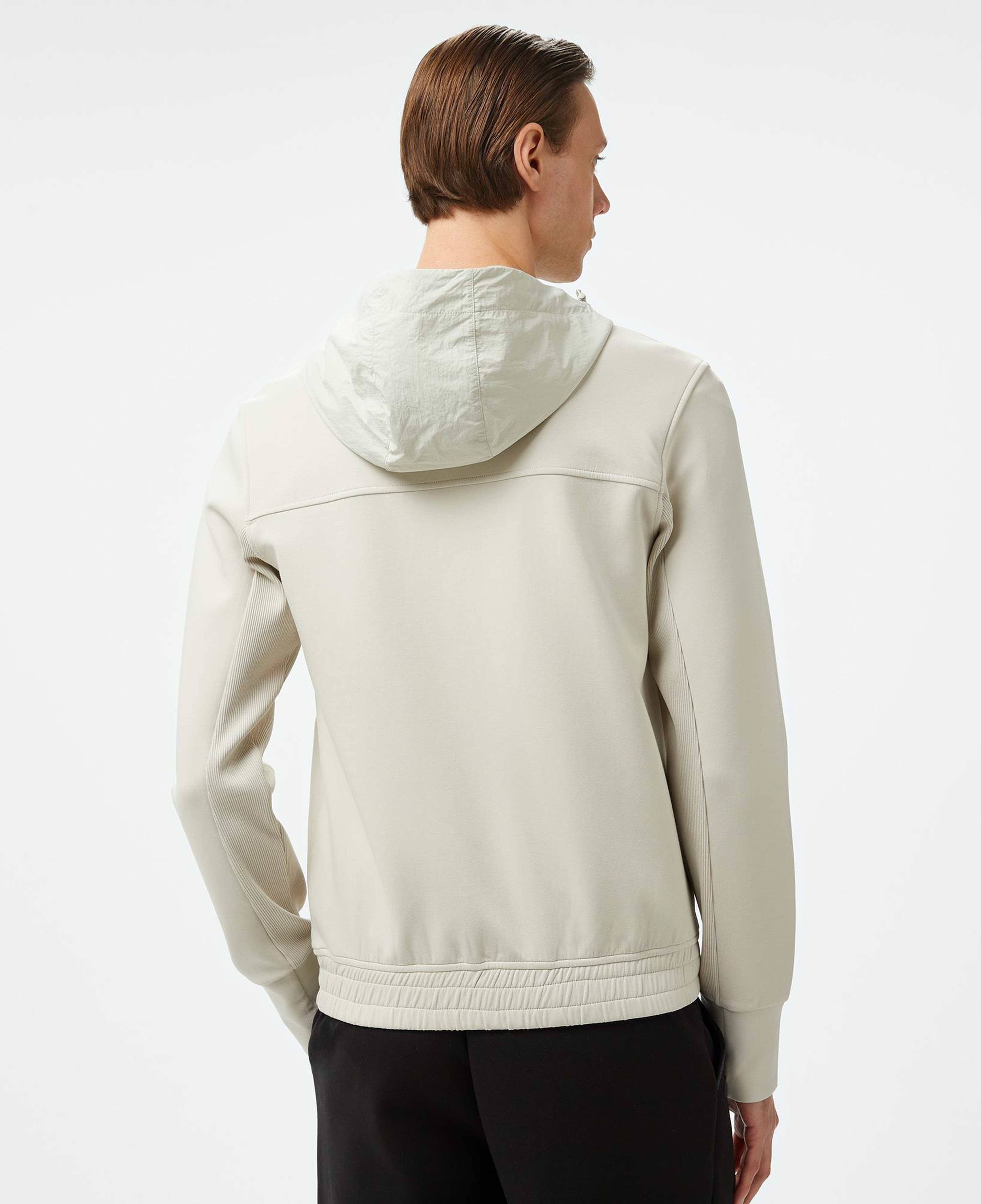 Erkek Regular Fit Kapüşonlu Gri Sweatshirt