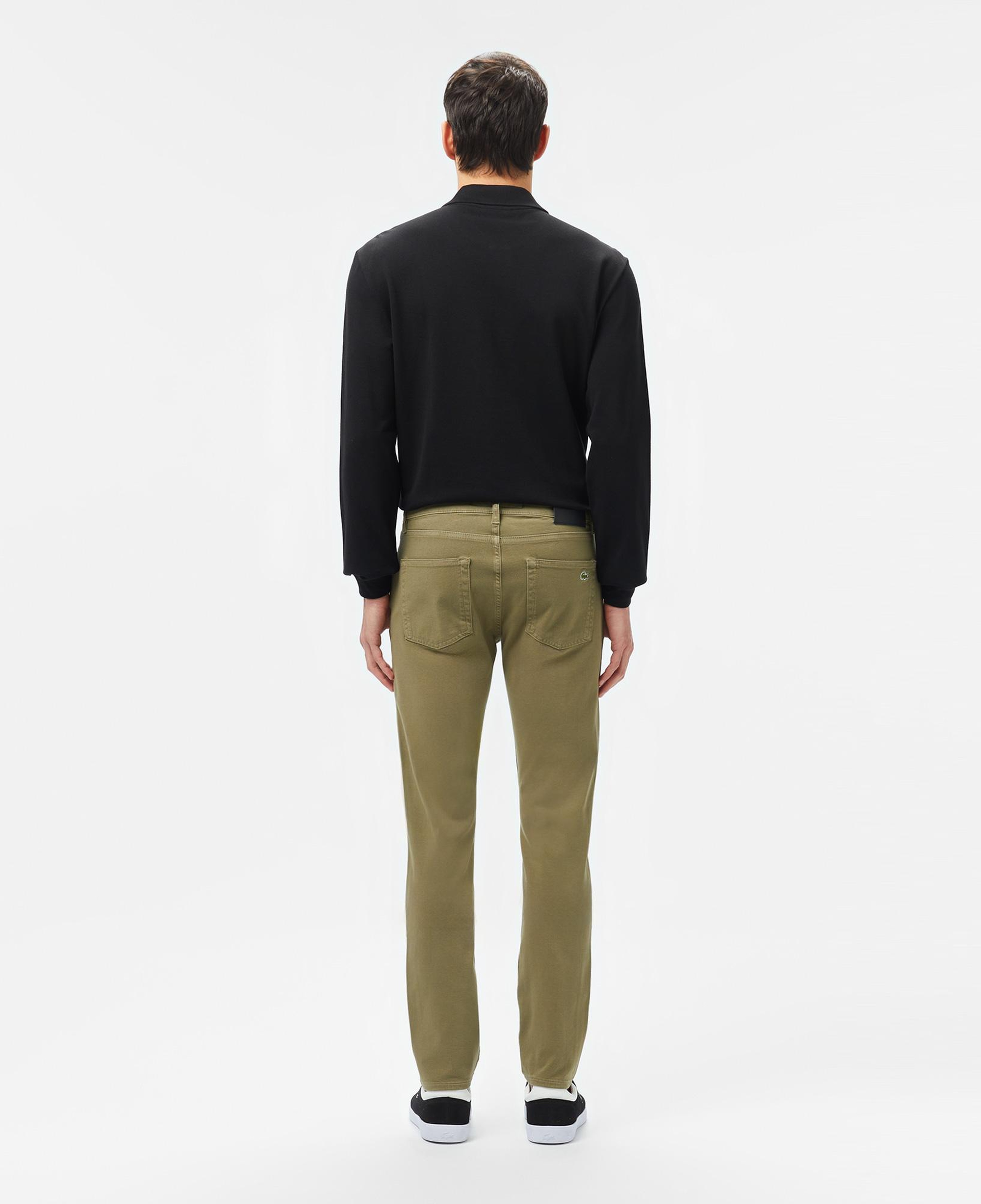 Erkek Slim Fit Haki Jean Pantolon