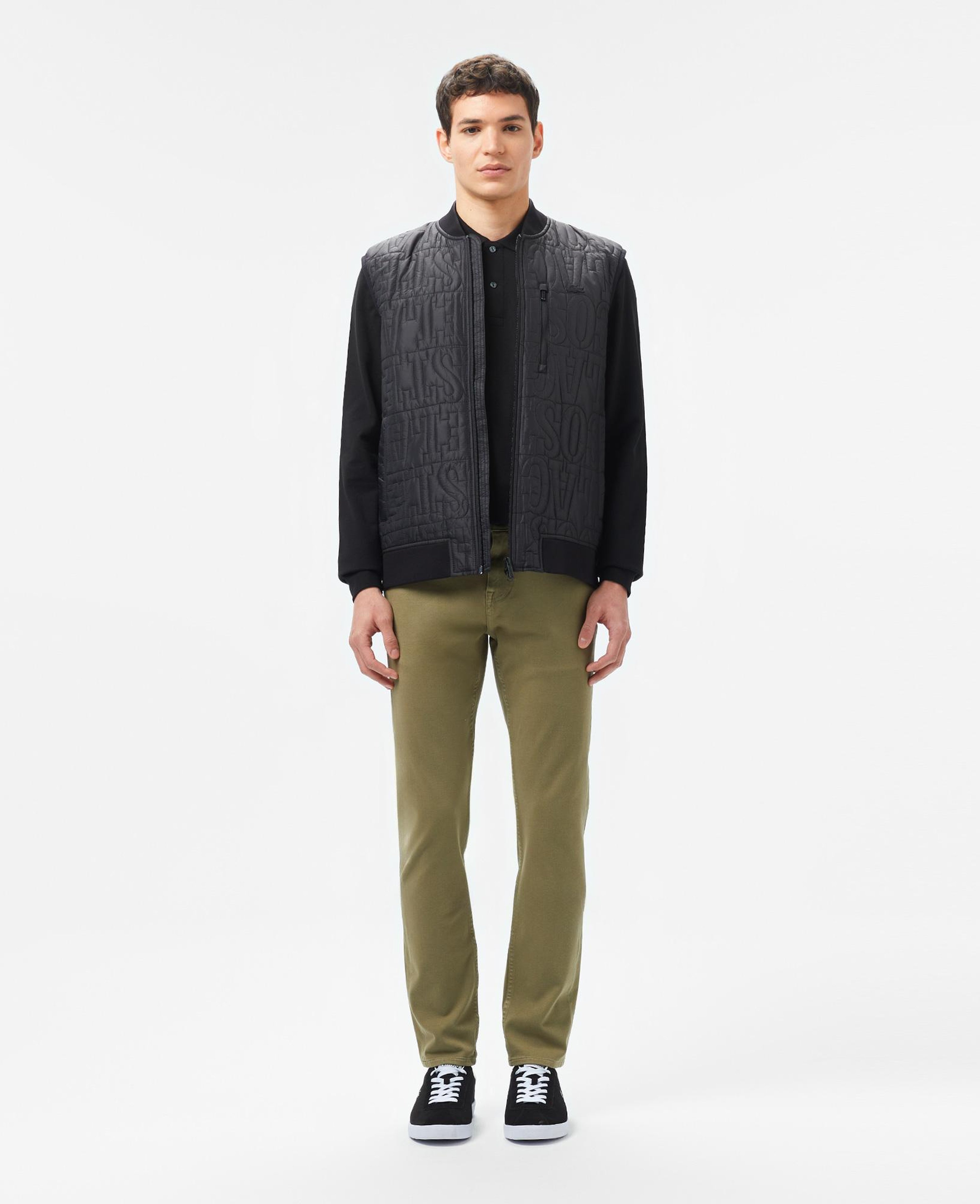 Erkek Slim Fit Haki Jean Pantolon