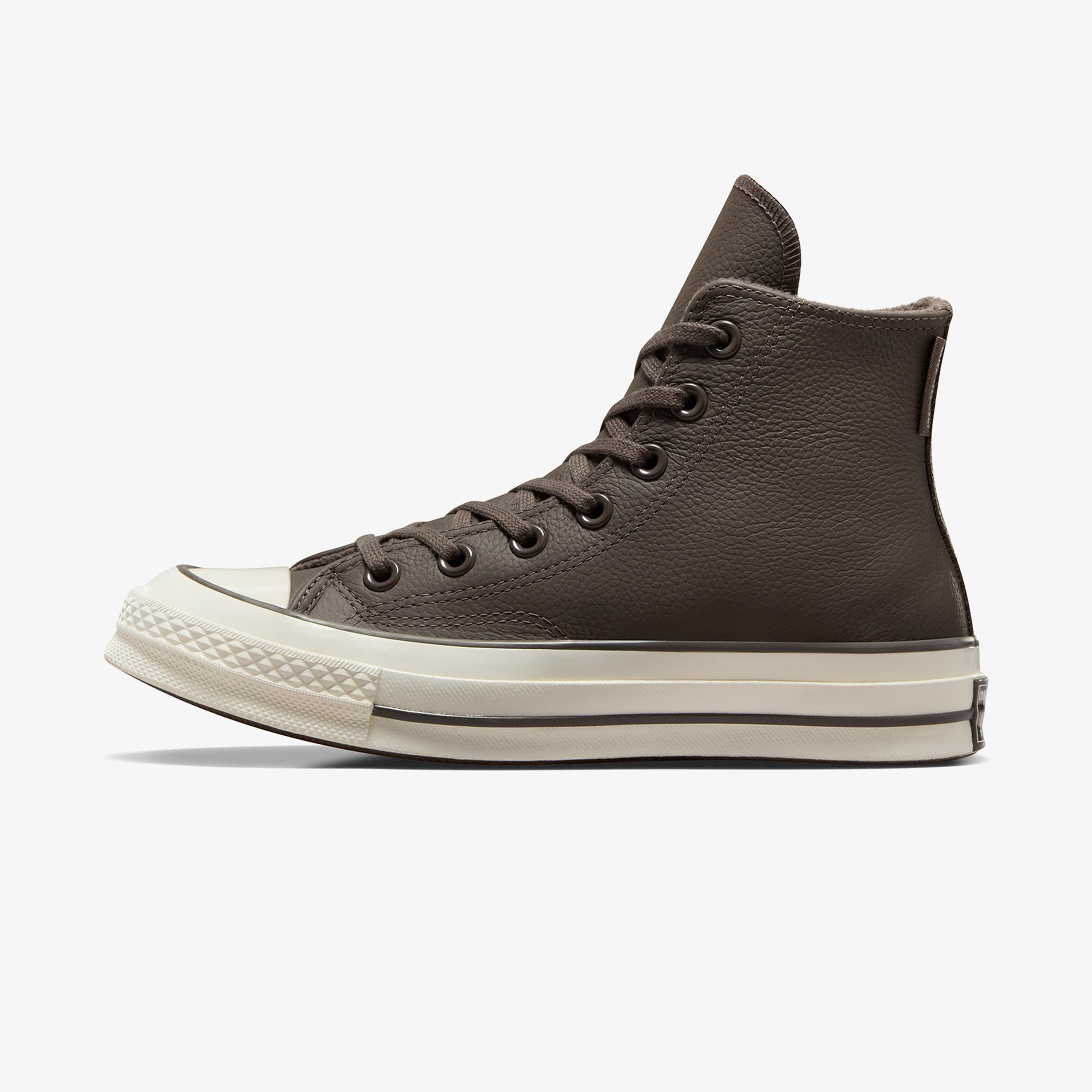 Converse Chuck 70 Unisex Kahverengi Deri Sneaker