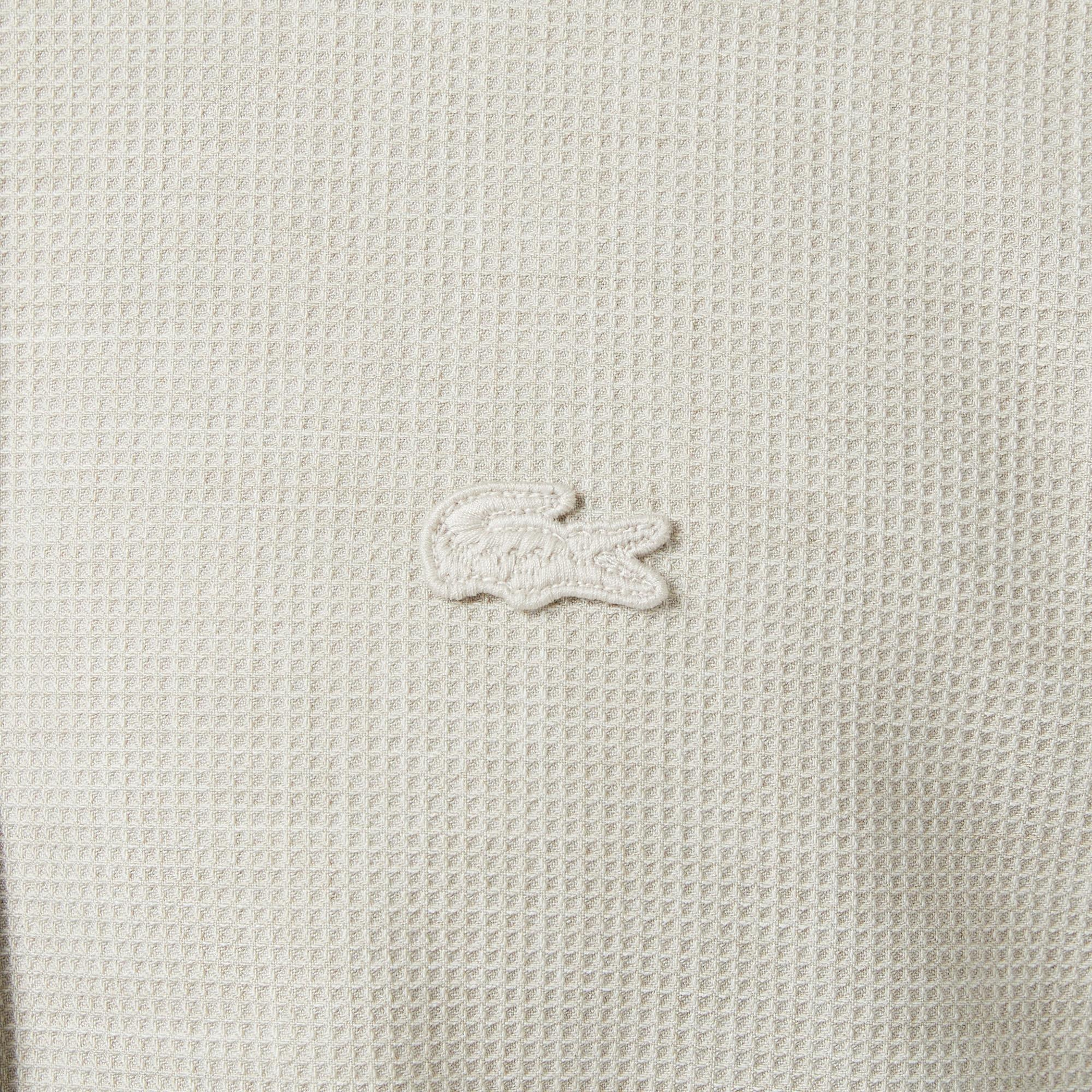 Lacoste Erkek Relaxed Fit Bej Gömlek
